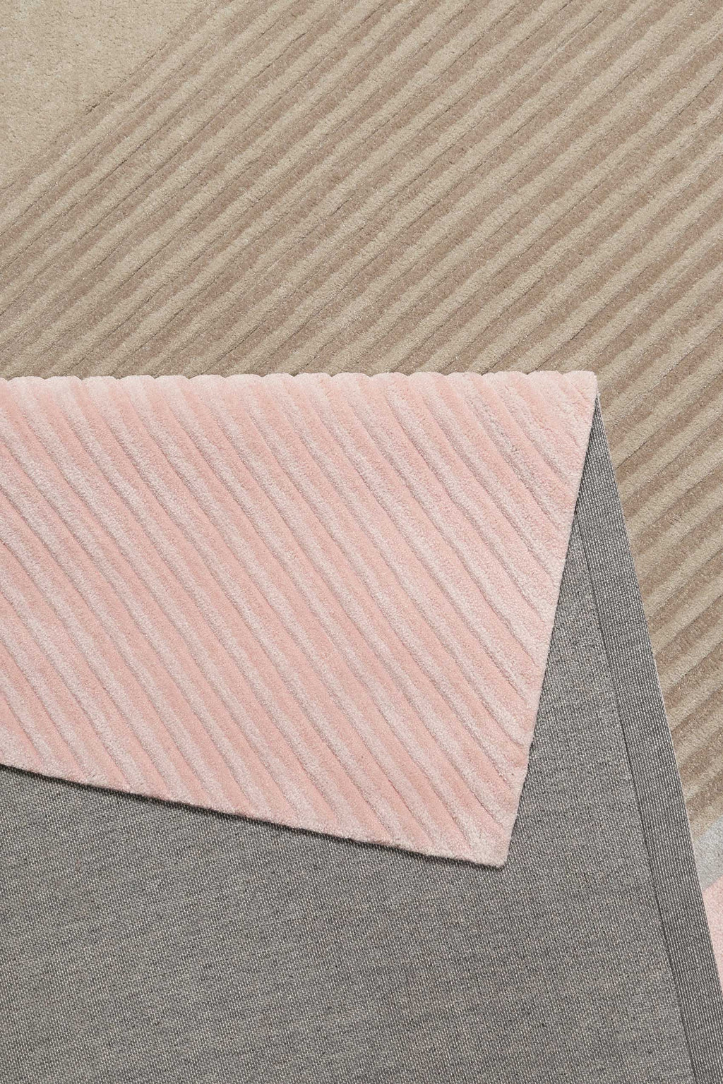 Esprit Teppich Beige Rosa Kurzflor "XAZ"