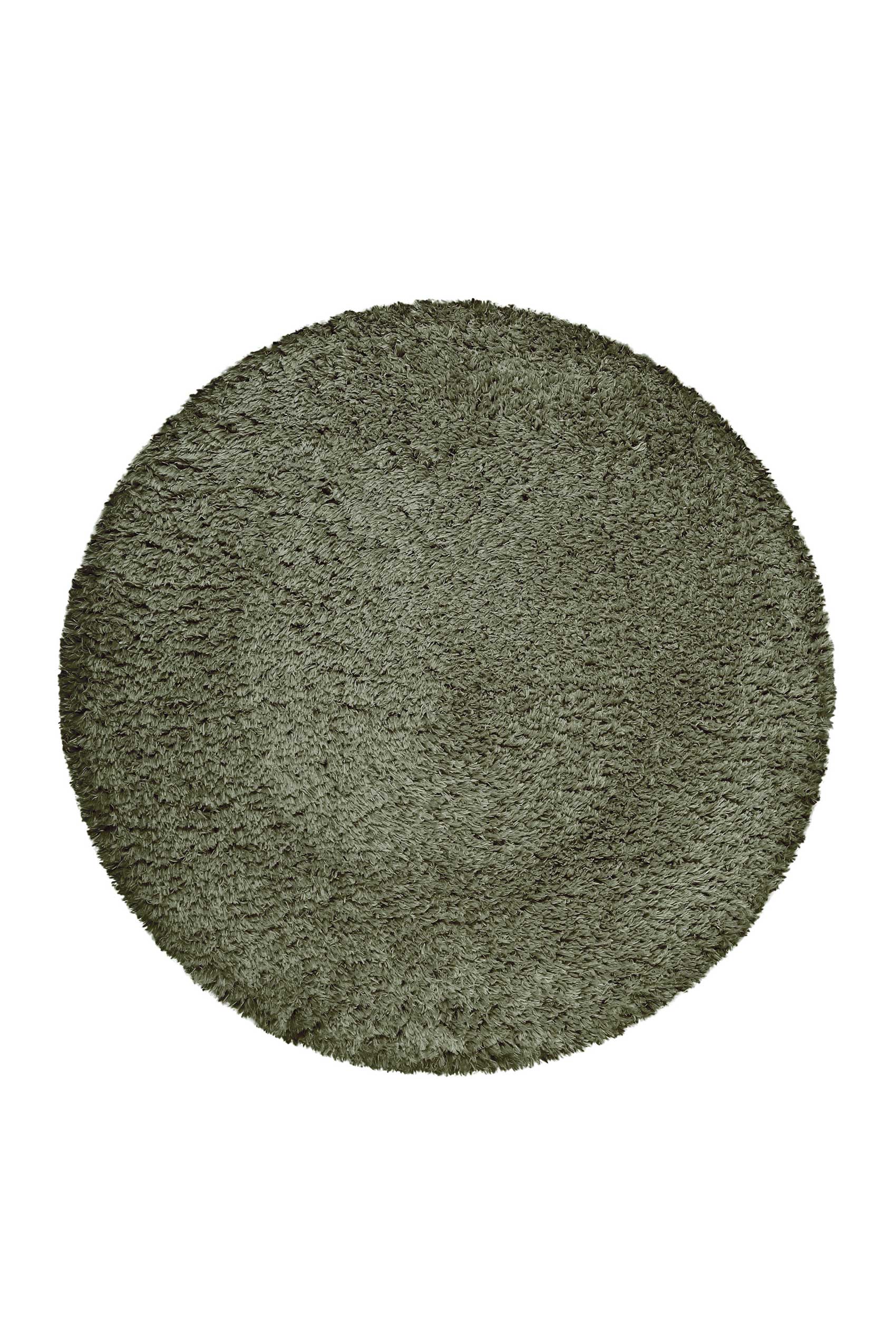 Esprit Teppich Rund Grün weich soft & nachhaltig "Yogi"