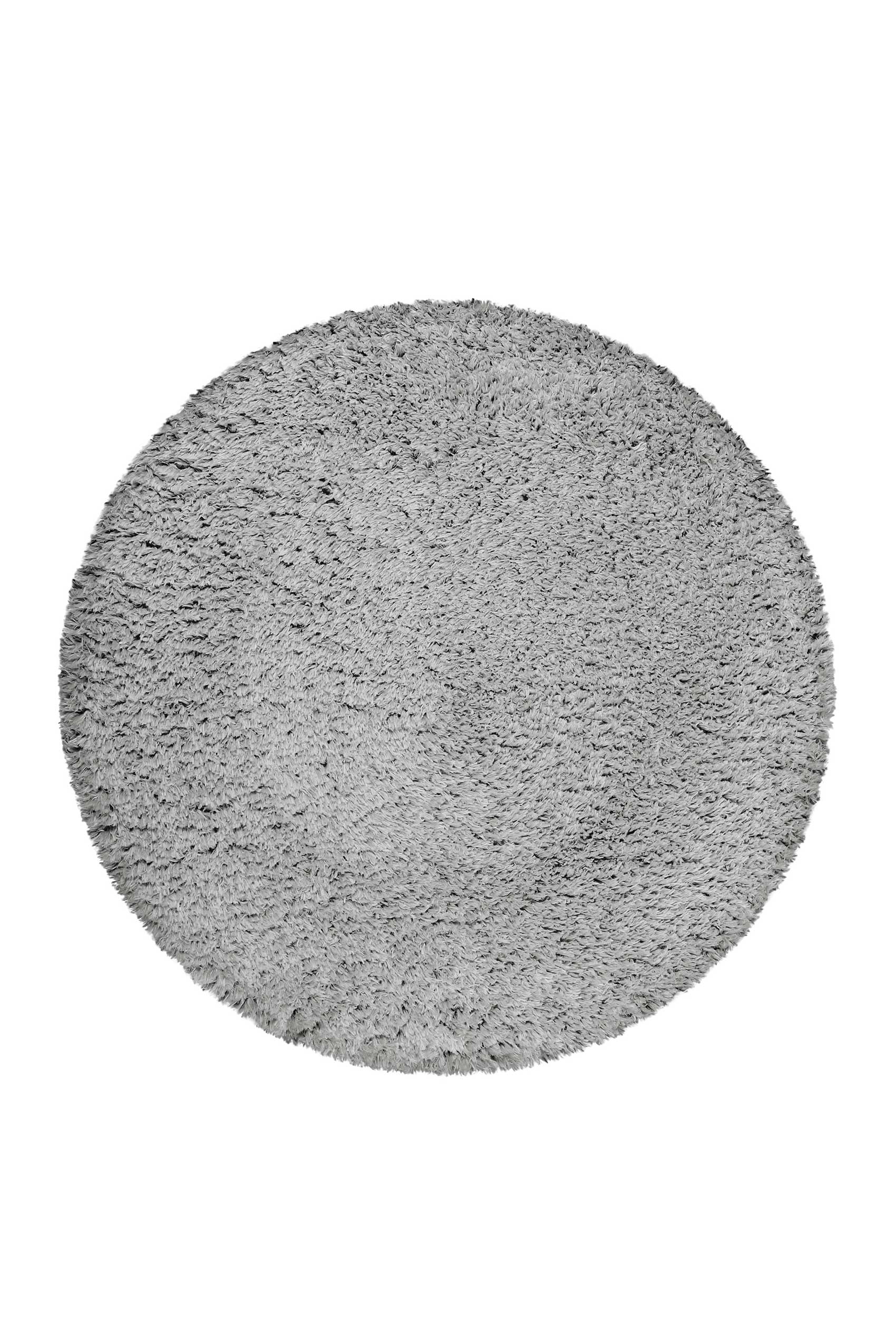 Esprit Teppich Rund Grau weich soft & nachhaltig "Yogi"