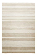 Kelim Teppich Beige Braun aus Wolle "Dijon" Green Looop