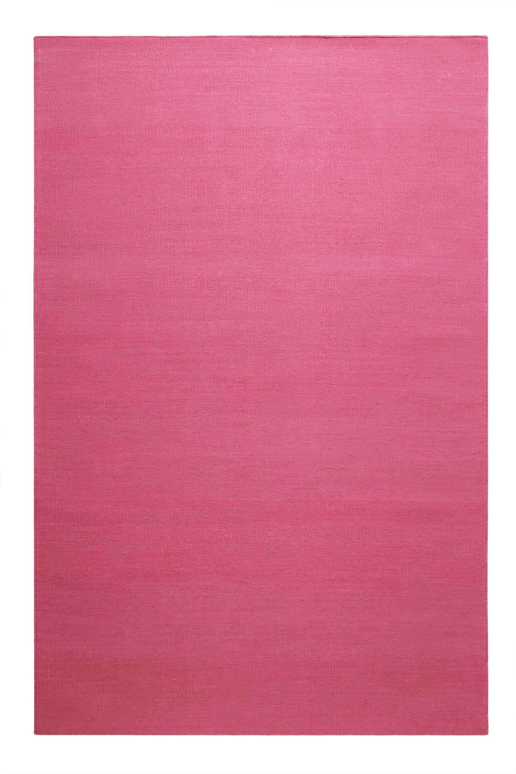 Kelim Teppich Pink aus Baumwolle "Nizza" Green Looop