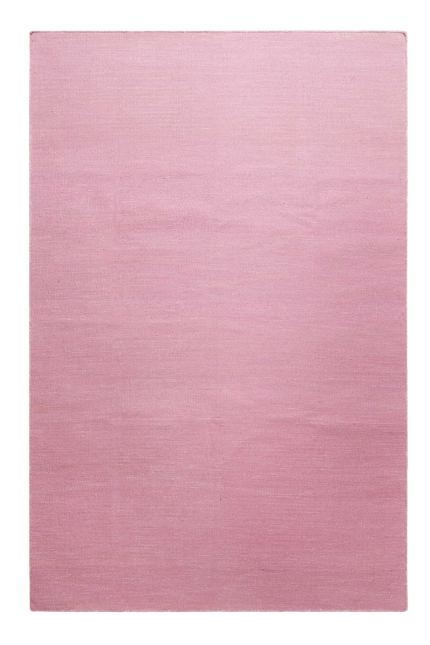 Kelim Teppich Rosa aus Baumwolle "Nizza" Green Looop