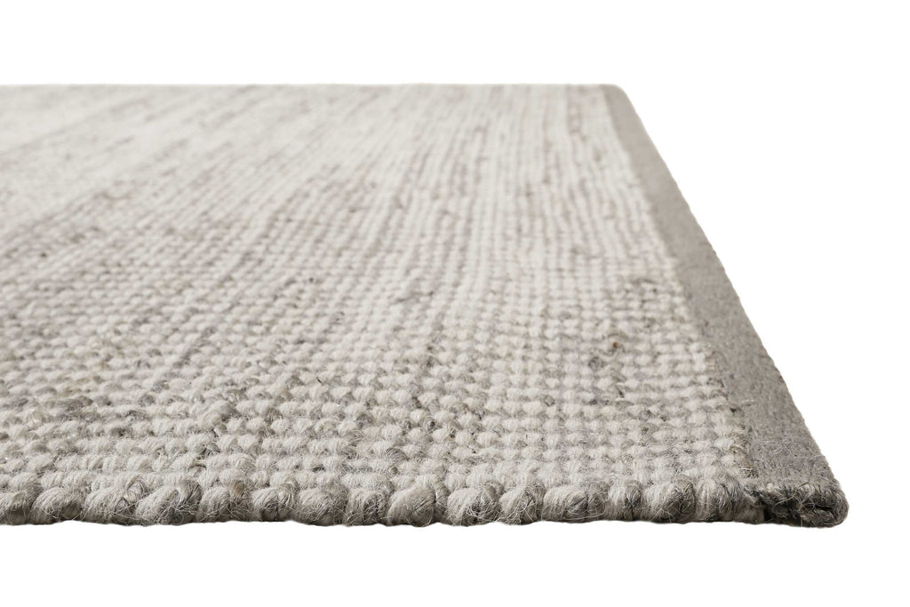 Kelim Teppich Grau Creme aus Jute & Wolle "Toulouse" Green Looop