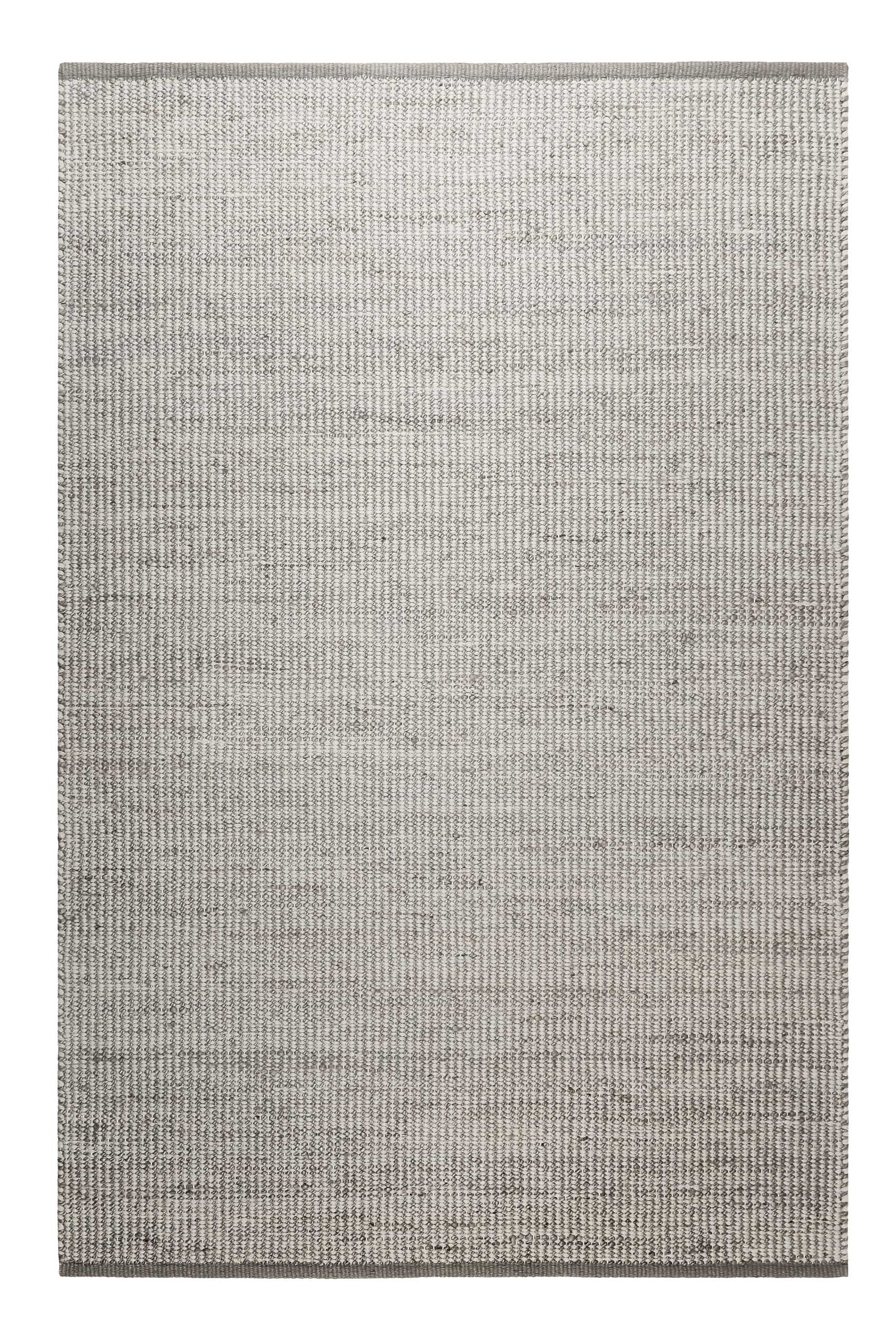 Kelim Teppich Grau Creme aus Jute & Wolle "Toulouse" Green Looop
