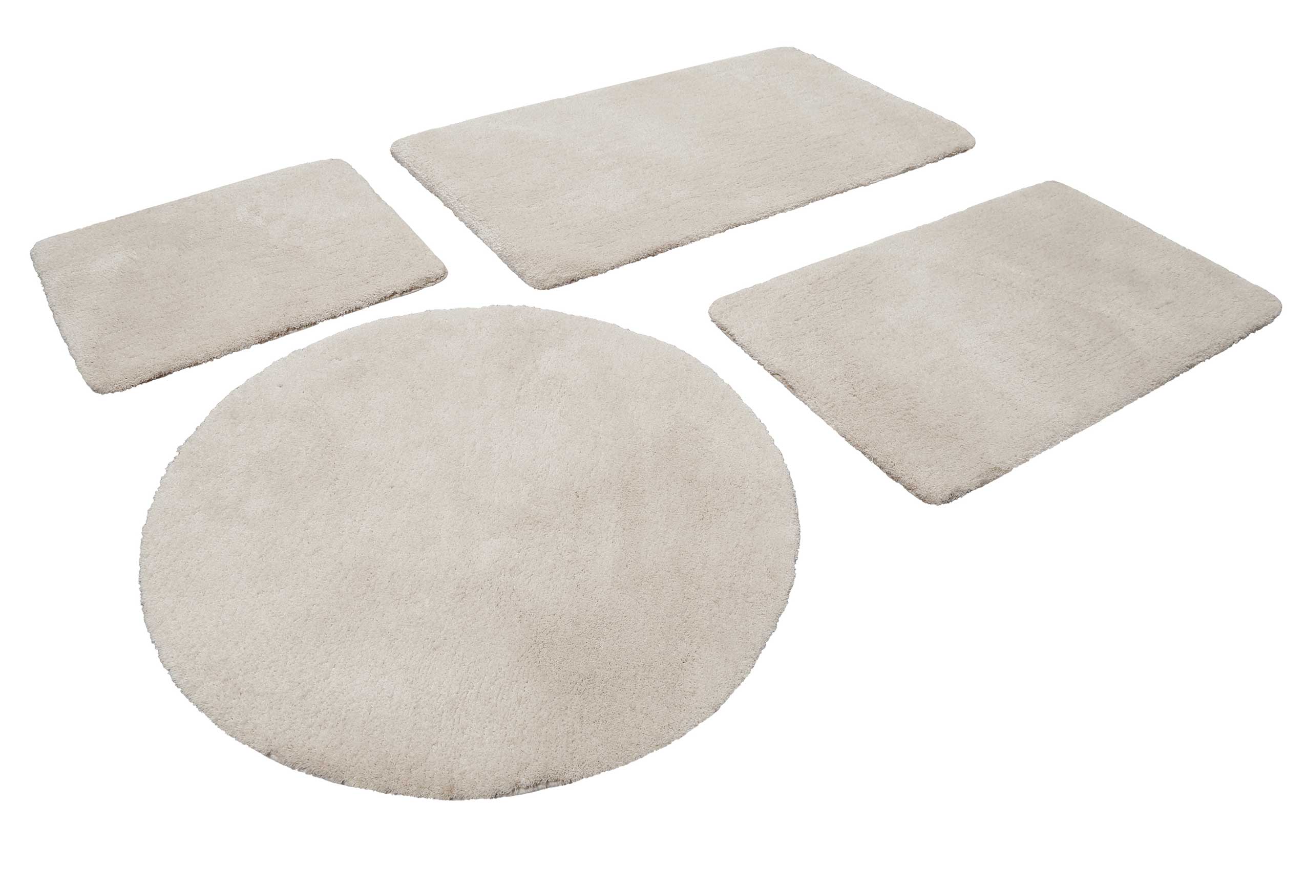 Badteppich Creme Beige "Porto Azzurro" Homie Living