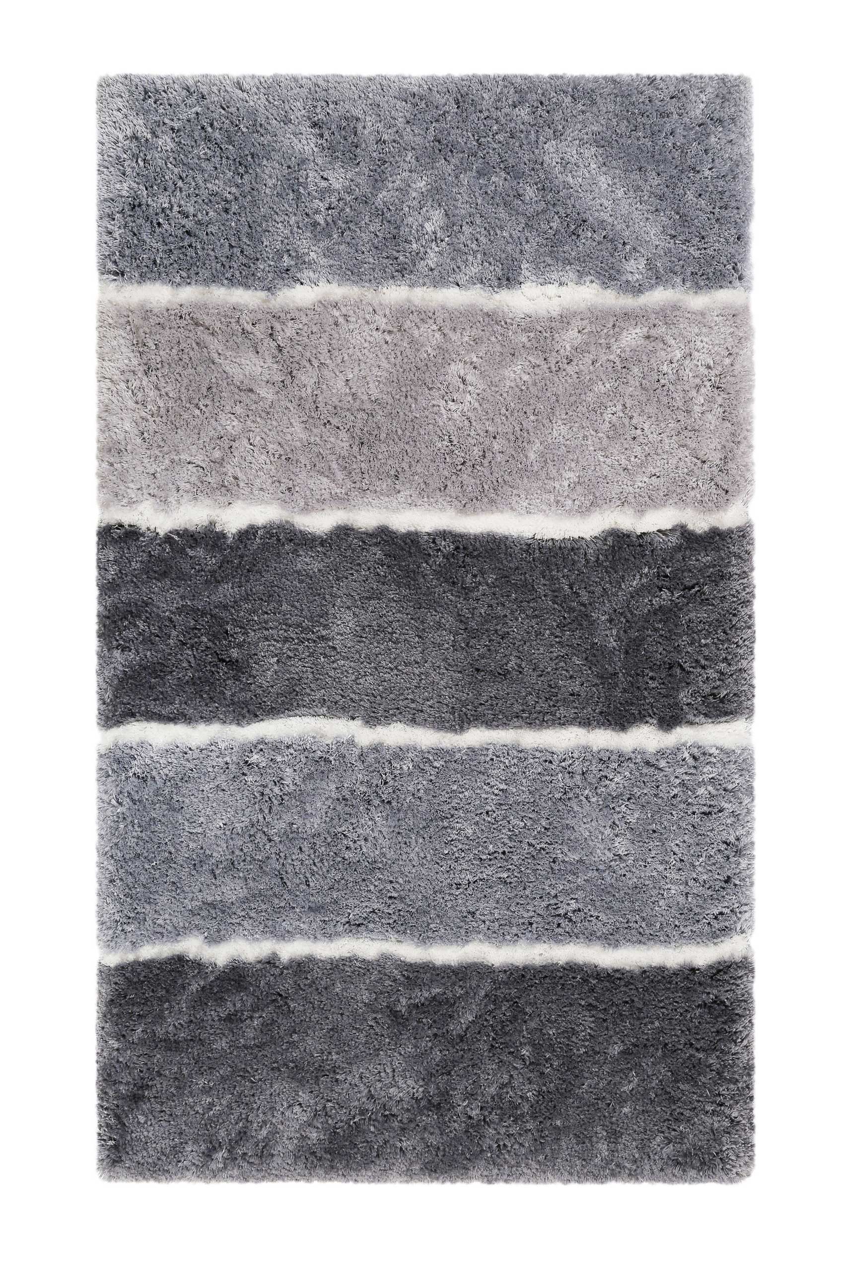Badteppich Grau Silber "Rio Marina" Homie Living