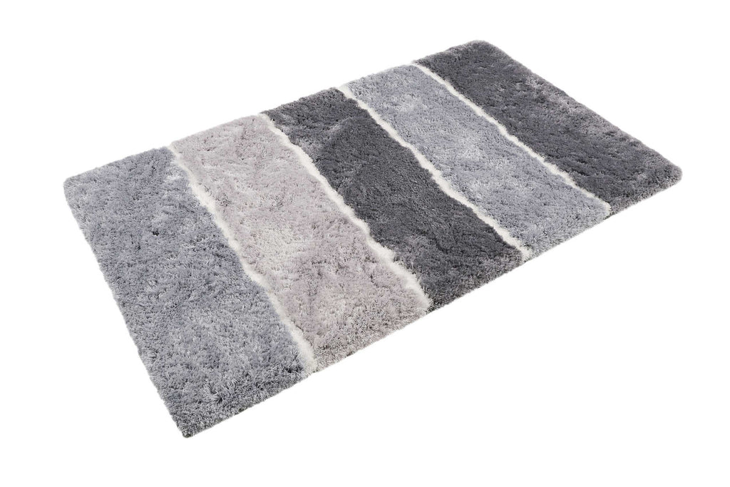 Badteppich Grau Silber "Rio Marina" Homie Living