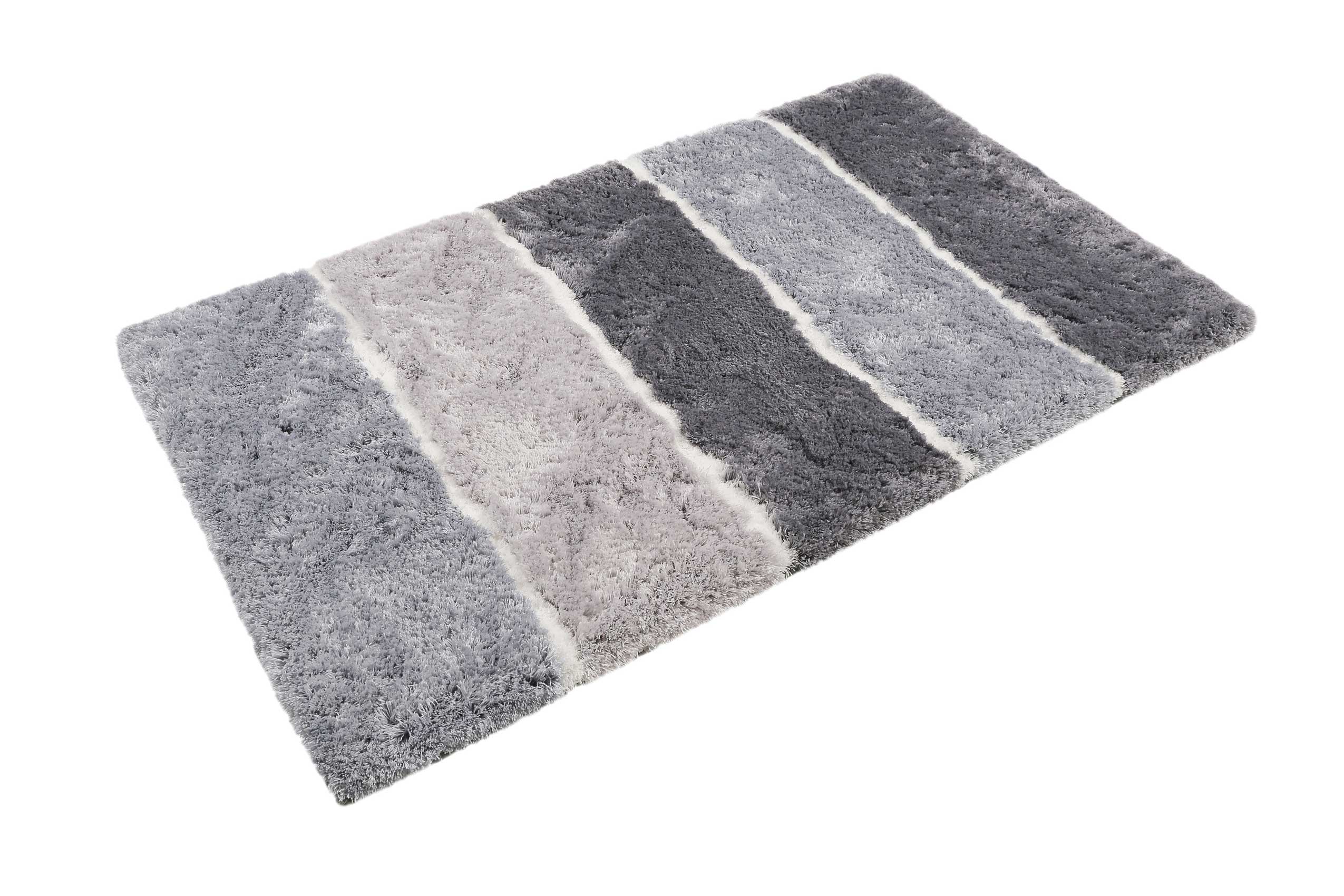 Badteppich Grau Silber "Rio Marina" Homie Living