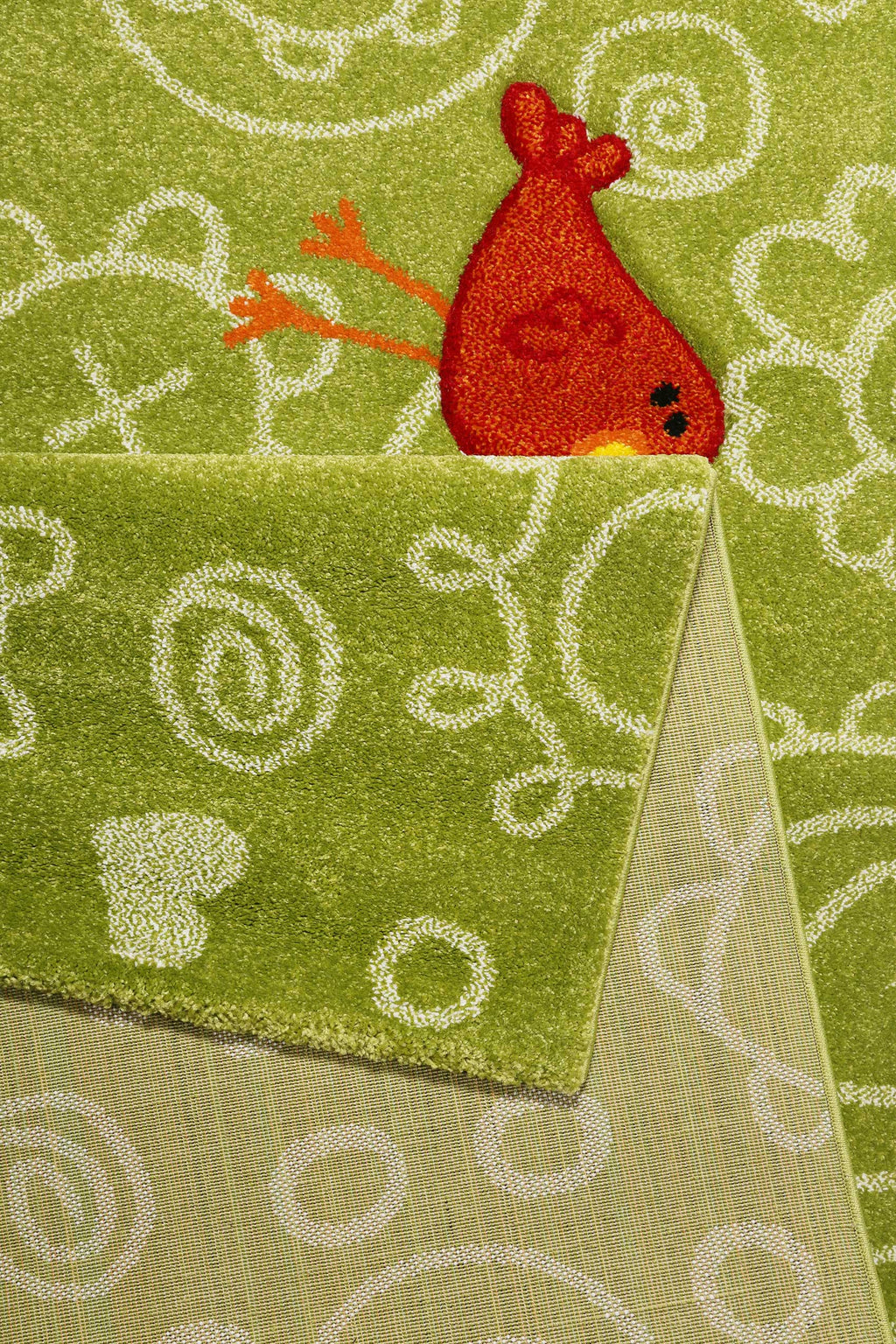 Sigikid Kinderteppich grün "Crocodile"