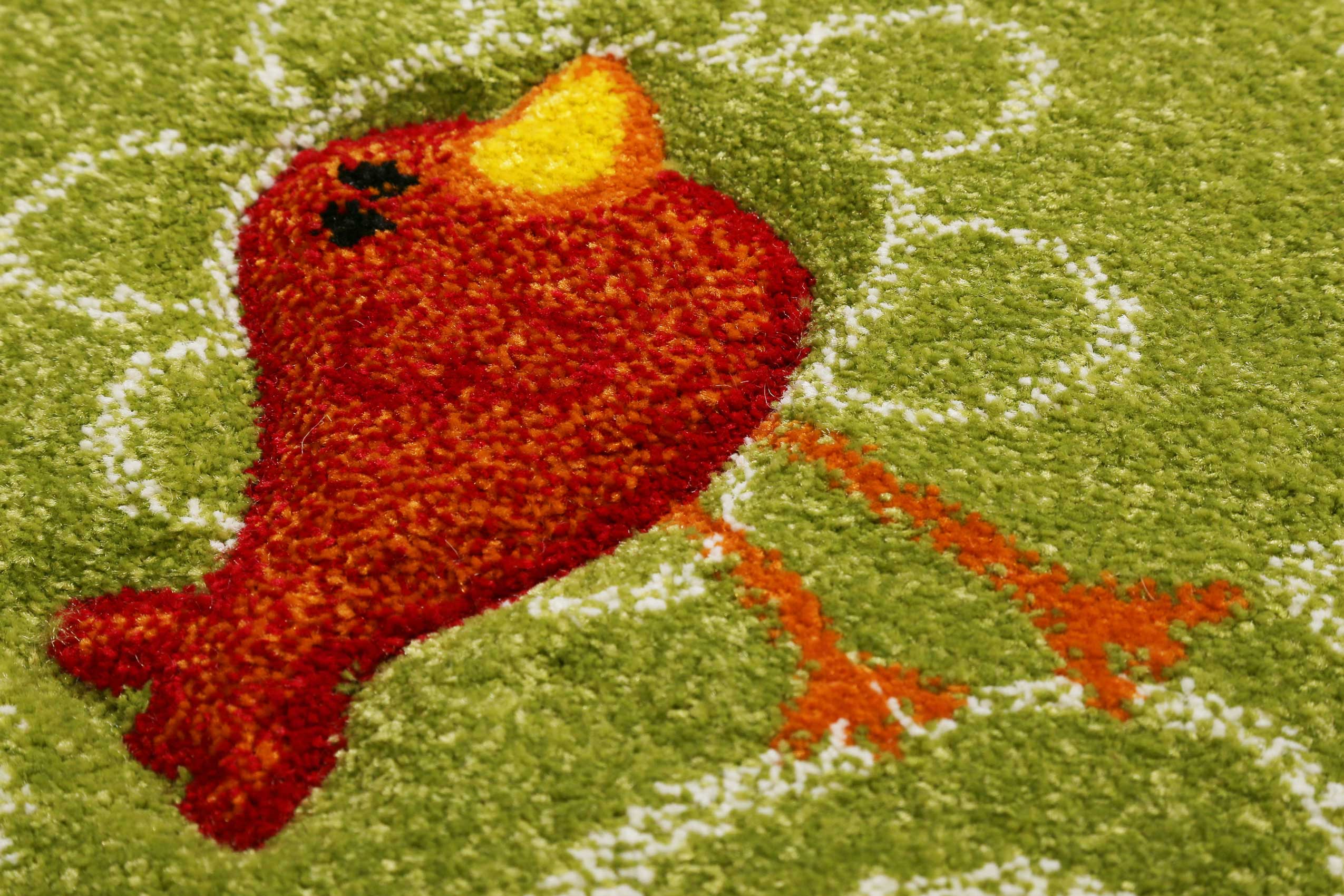 Sigikid Kinderteppich grün "Crocodile"