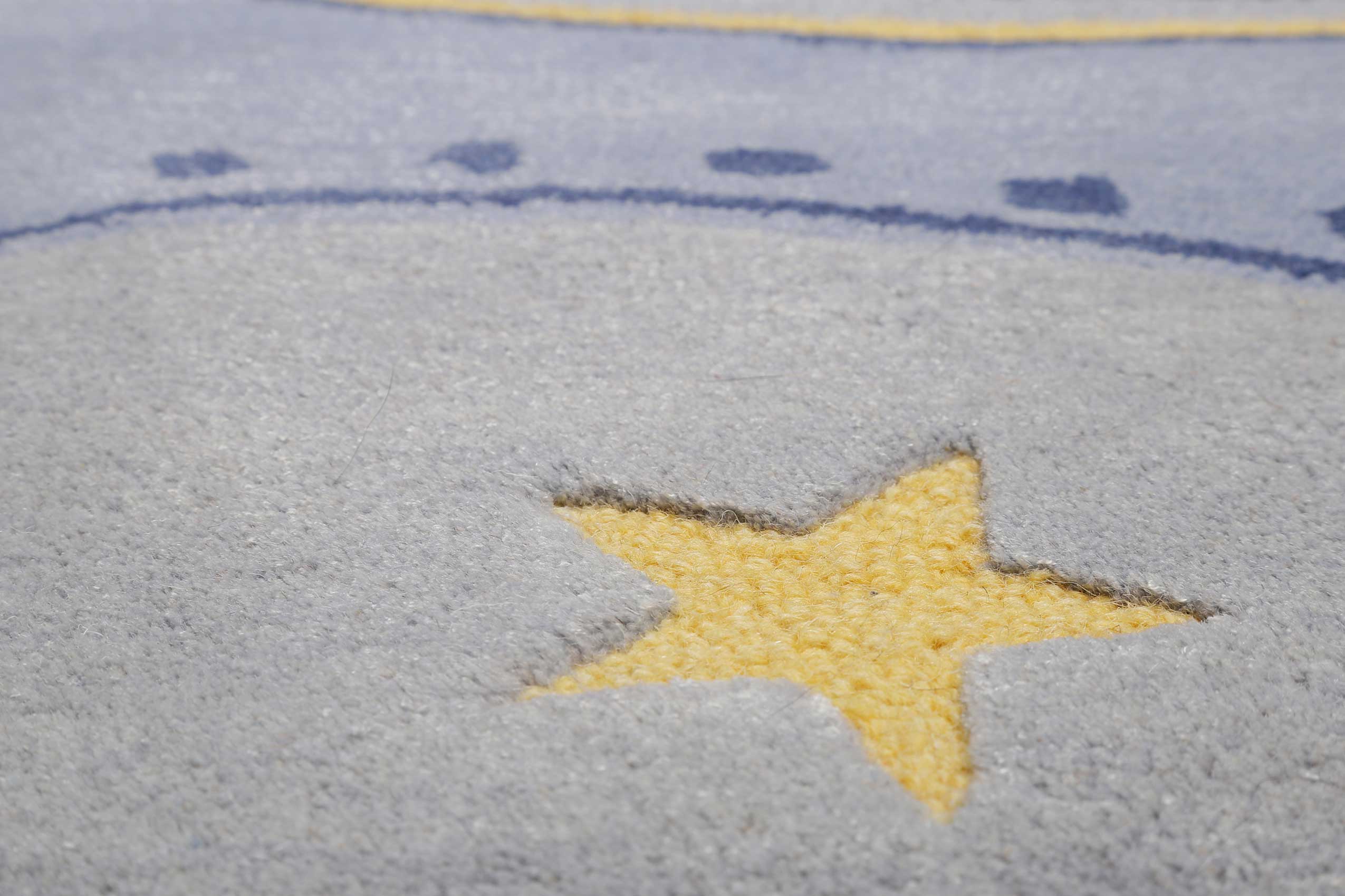 Kinderteppich Blau "Anton" Smart Kids