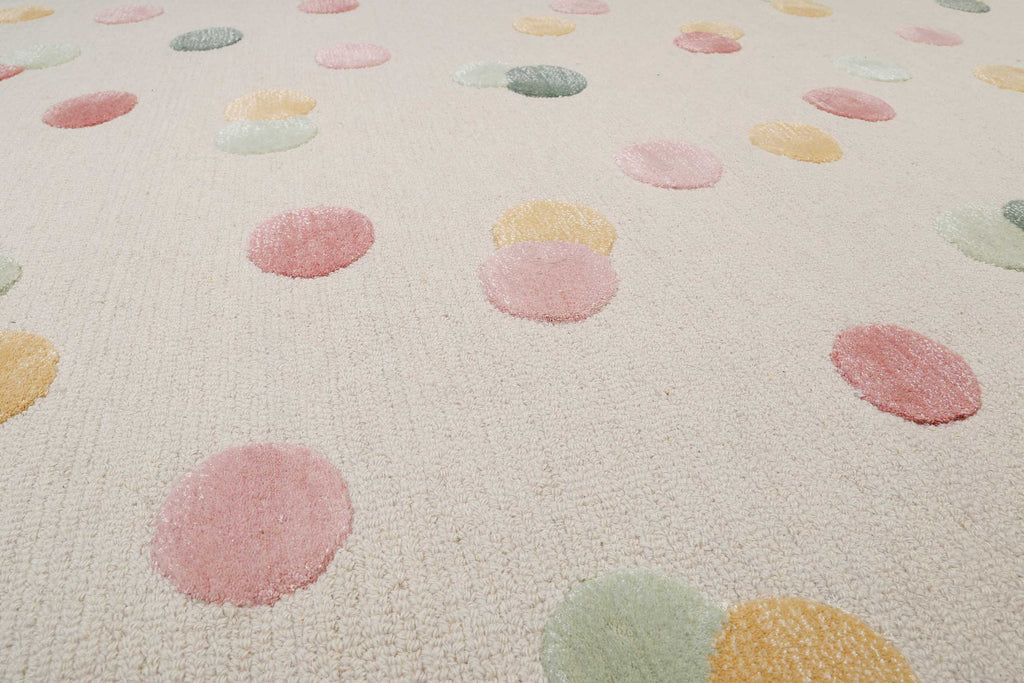 Kinderteppich Creme Bunt "Dana" Smart Kids