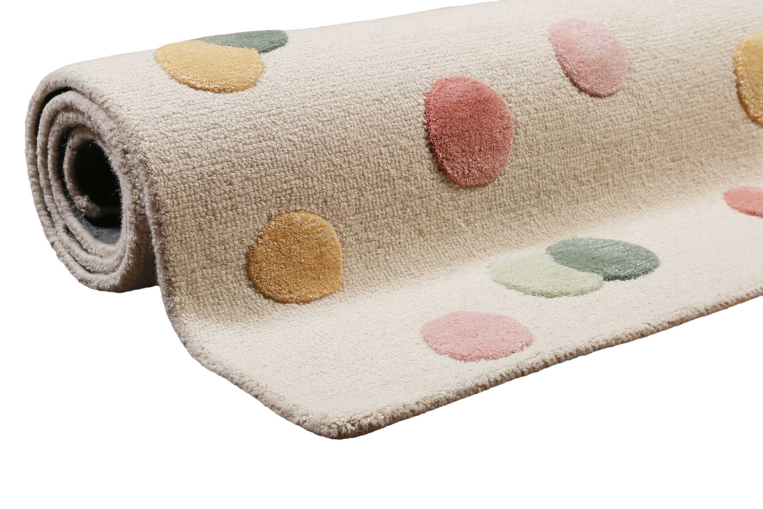 Kinderteppich Creme Bunt "Dana" Smart Kids