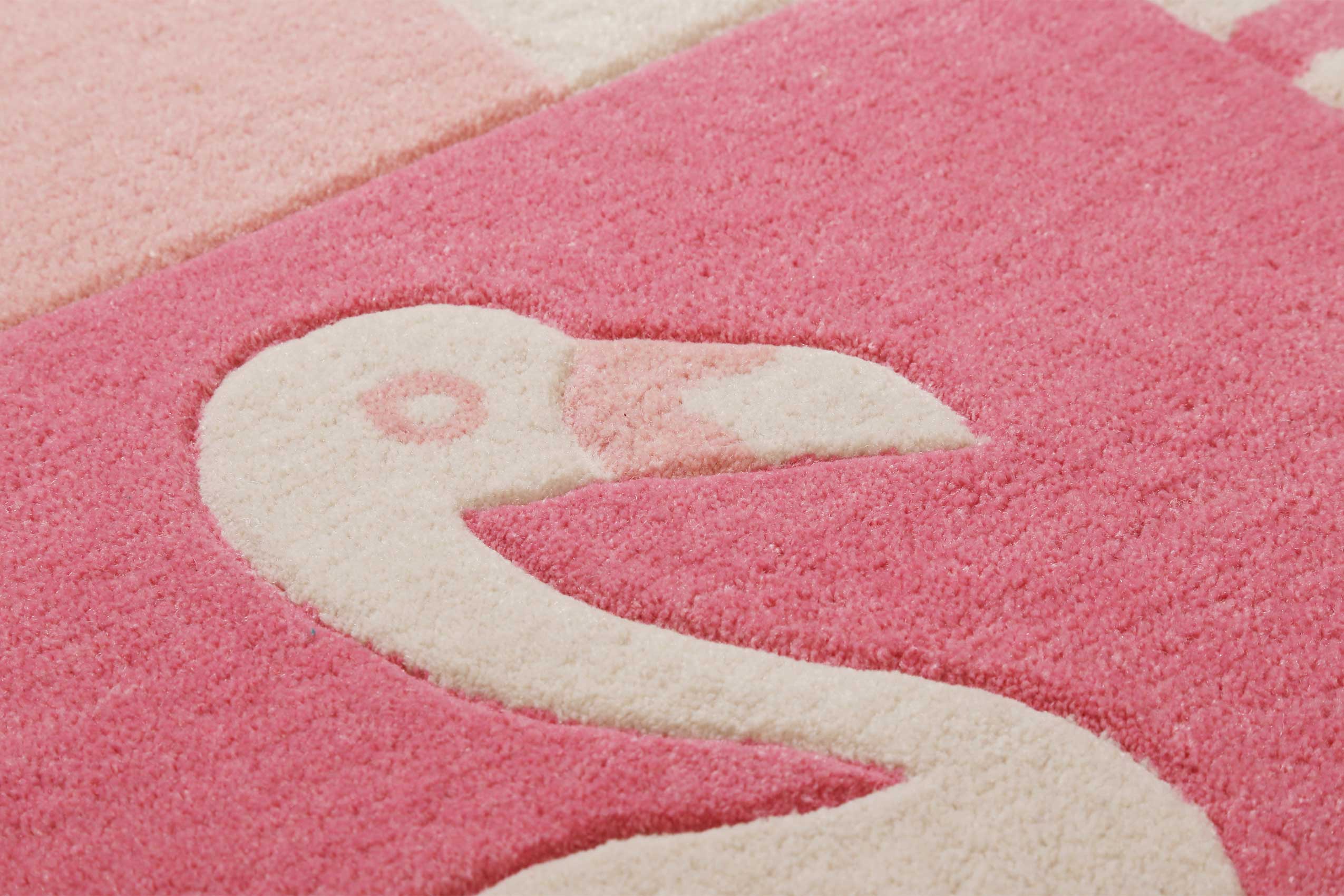Kinderteppich Rosa "Fruity Flamingo" Smart Kids