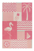 Kinderteppich Rosa "Fruity Flamingo" Smart Kids