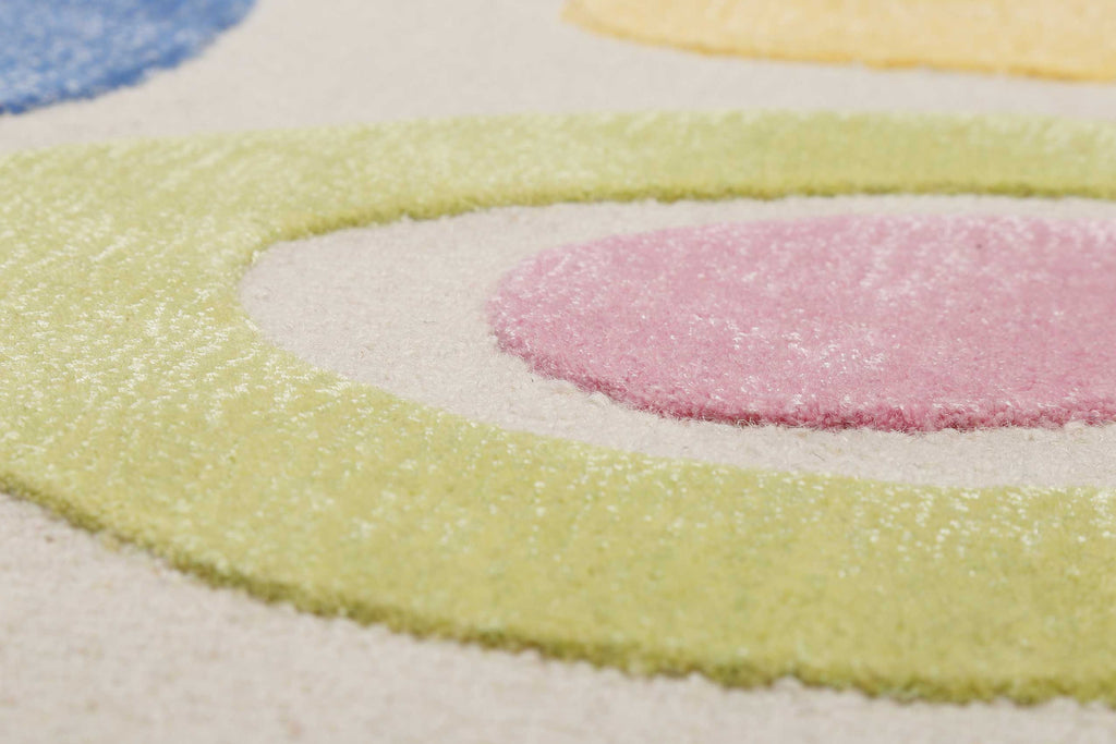 Kinderteppich Creme Bunt "Kimi" Smart Kids