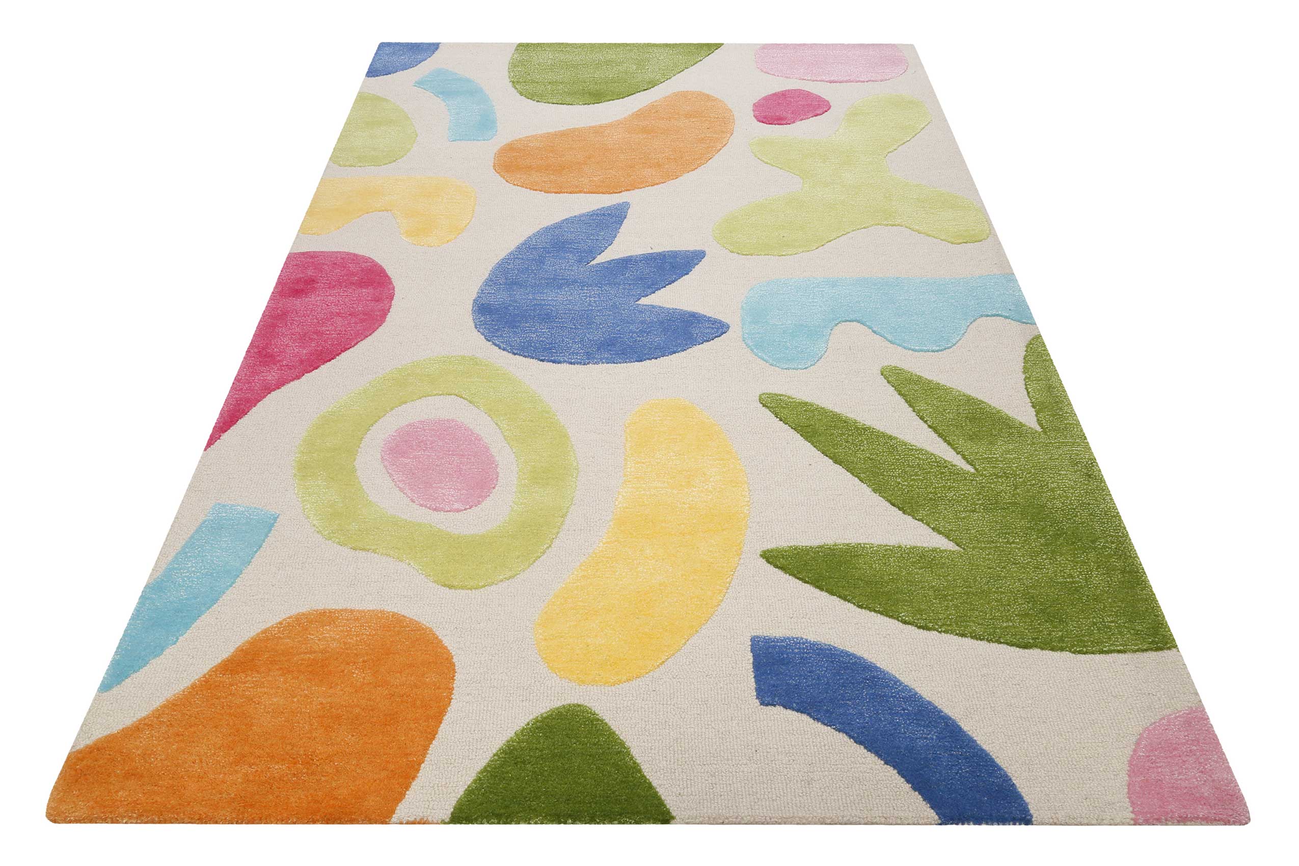 Kinderteppich Creme Bunt "Kimi" Smart Kids