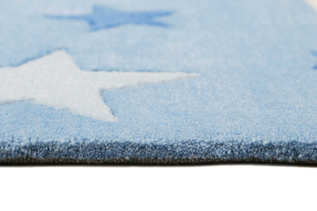 Kinderteppich Blau "LaLeLu" Smart Kids