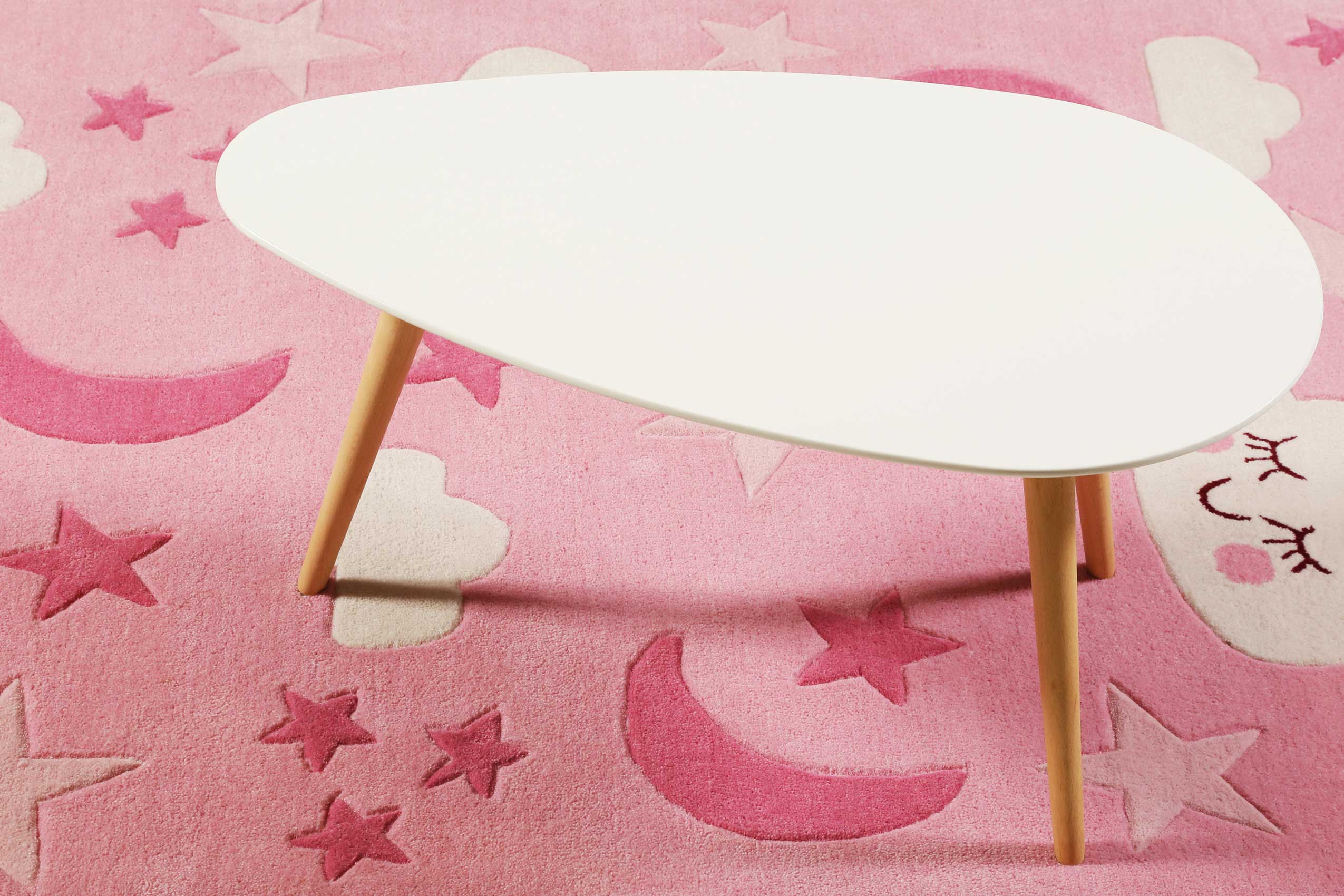 Kinderteppich Rosa "LaLeLu" Smart Kids