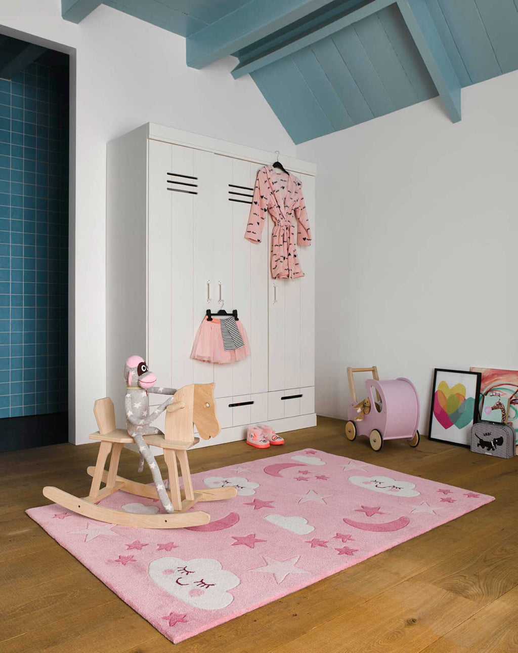 Kinderteppich Rosa "LaLeLu" Smart Kids