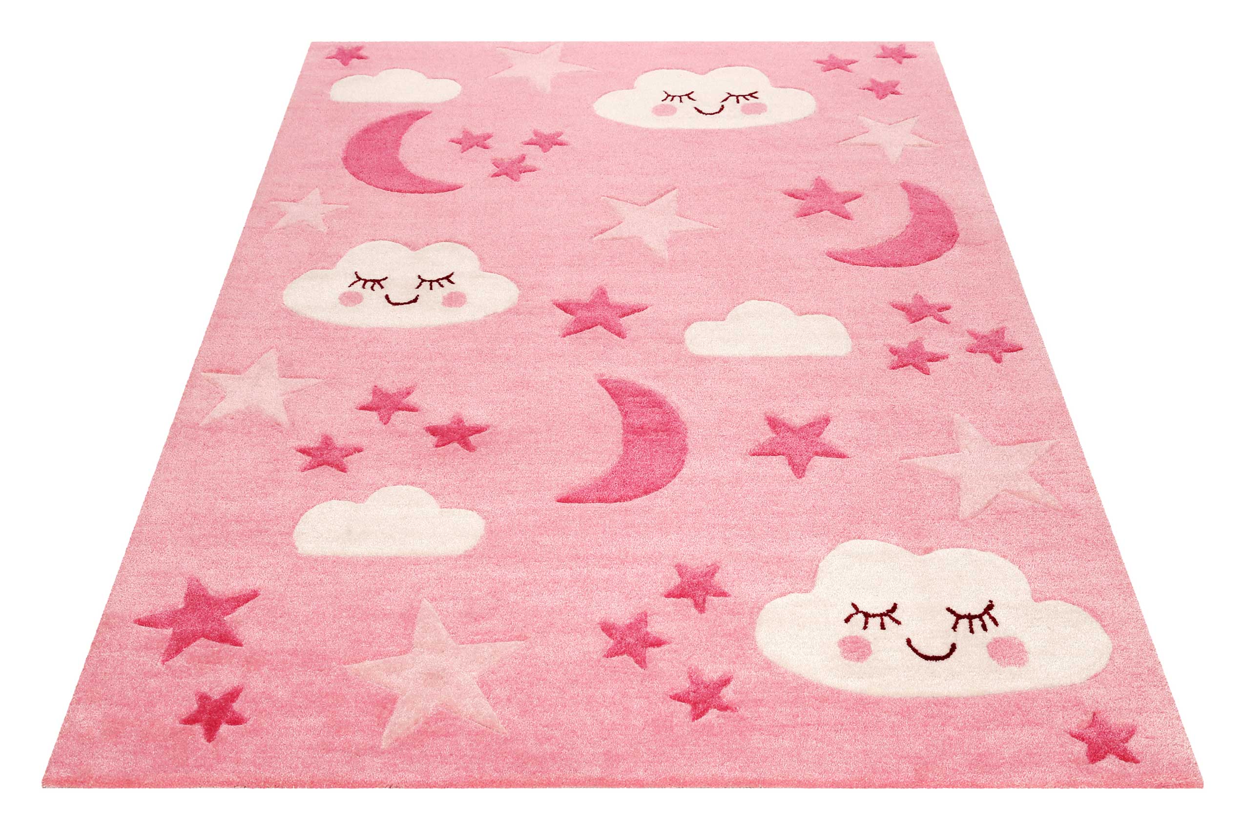 Kinderteppich Rosa "LaLeLu" Smart Kids