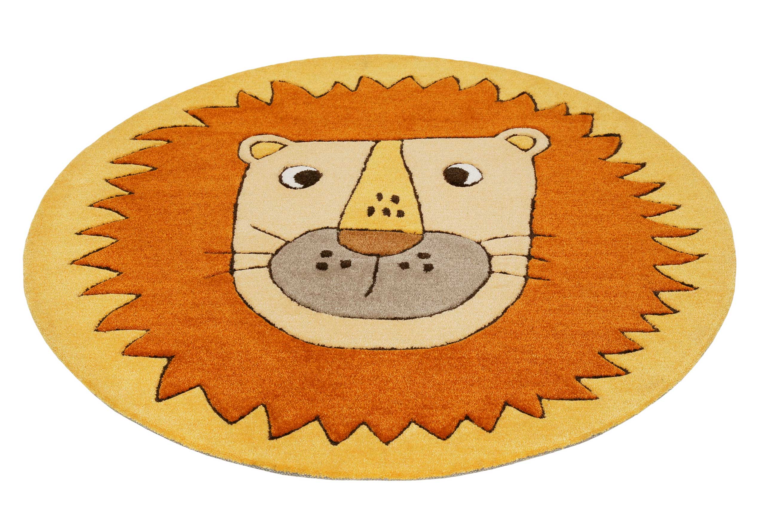 Kinderteppich Orange "Linus" Smart Kids