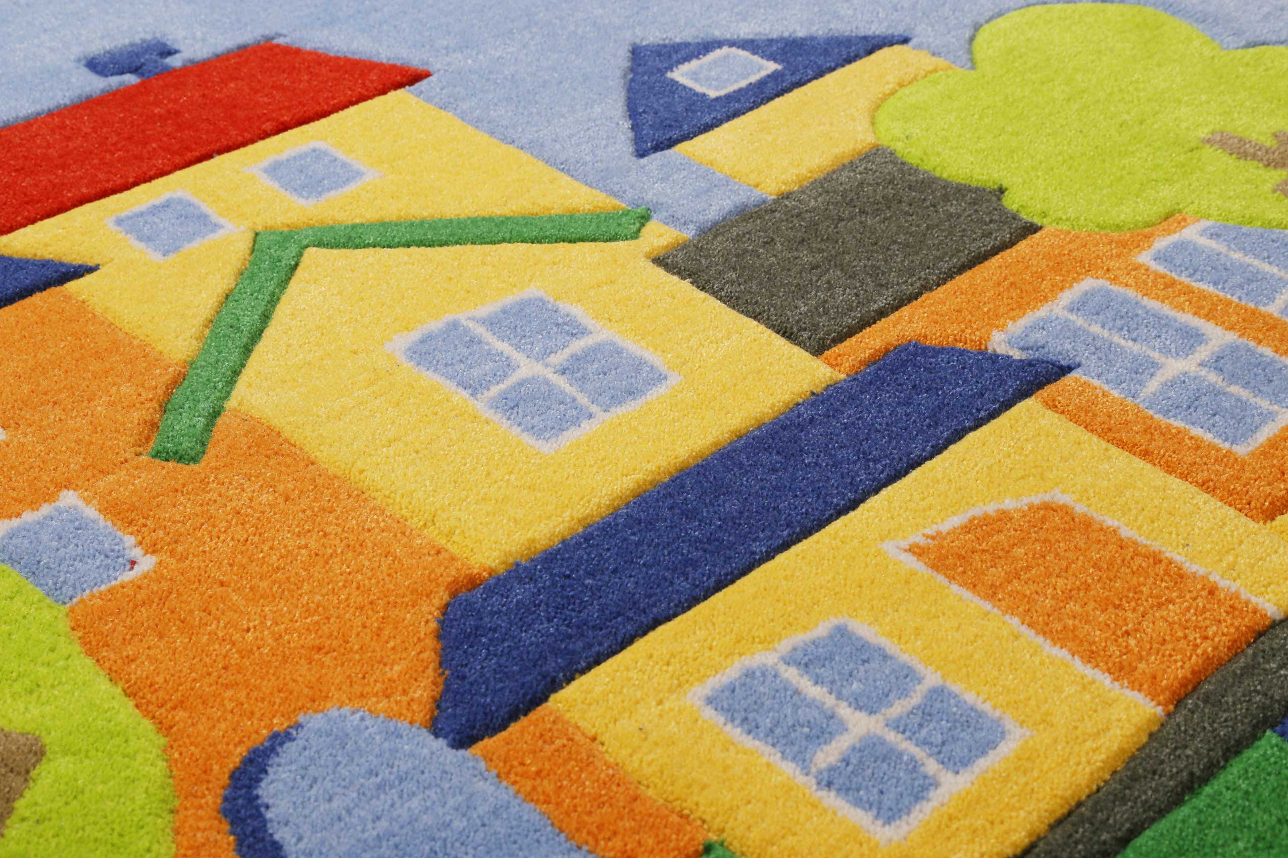 Kinderteppich Bunt "Villakulla" Smart Kids