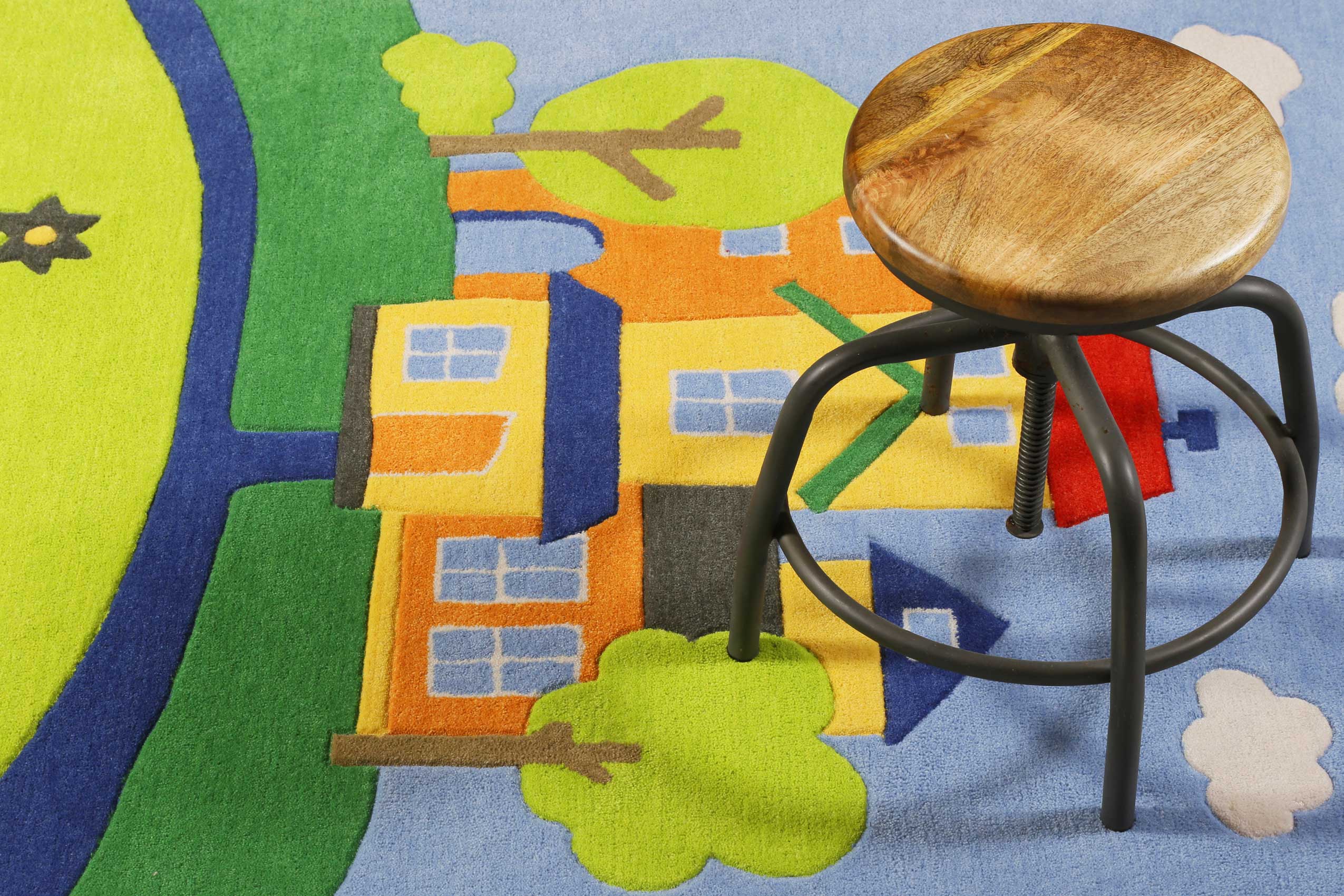 Kinderteppich Bunt "Villakulla" Smart Kids