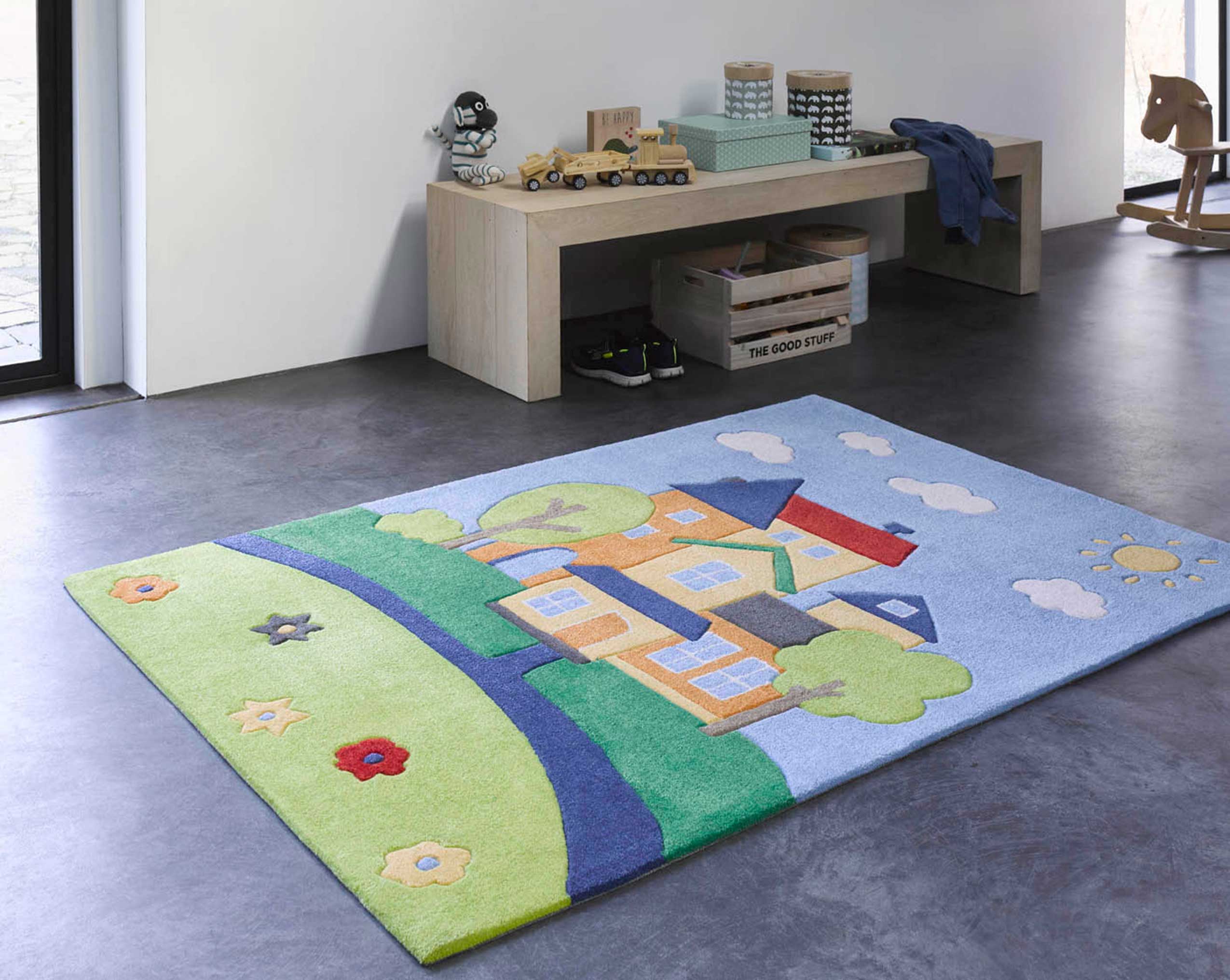 Kinderteppich Bunt "Villakulla" Smart Kids