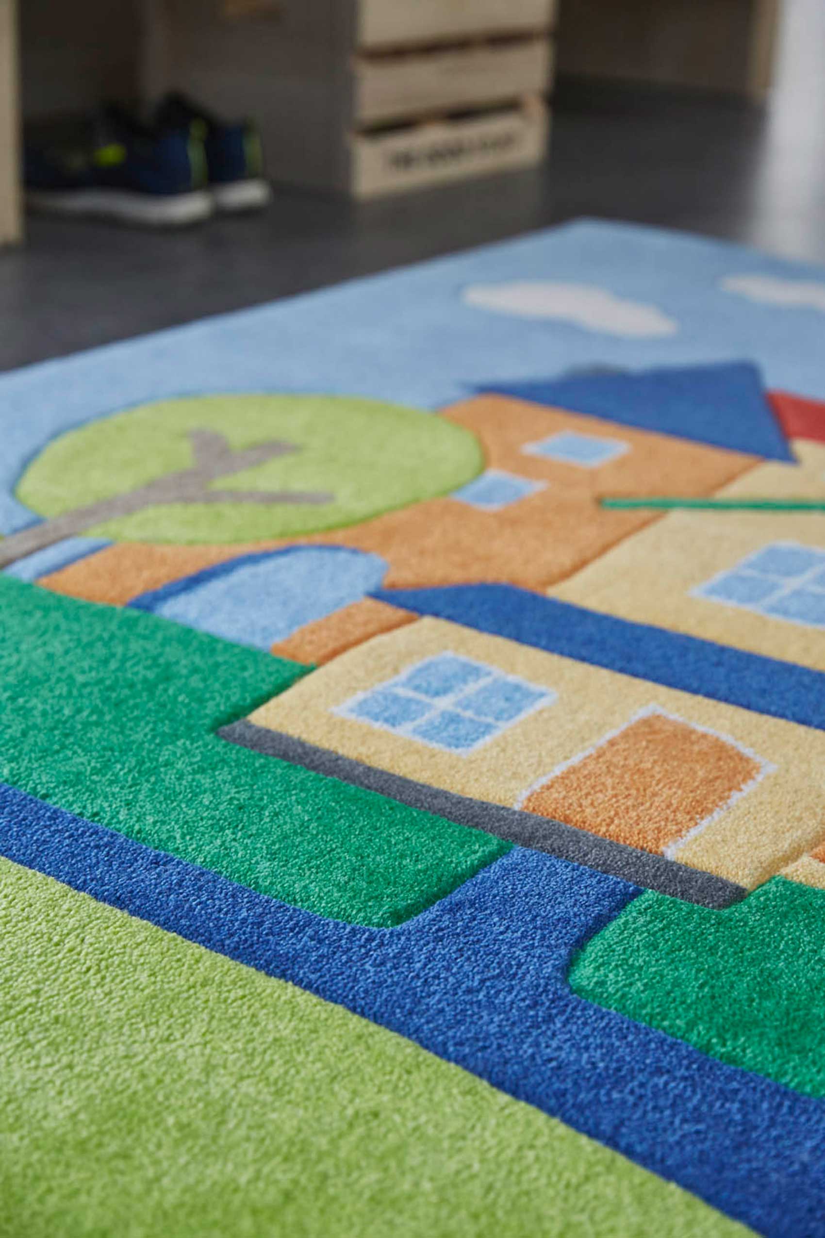 Kinderteppich Bunt "Villakulla" Smart Kids