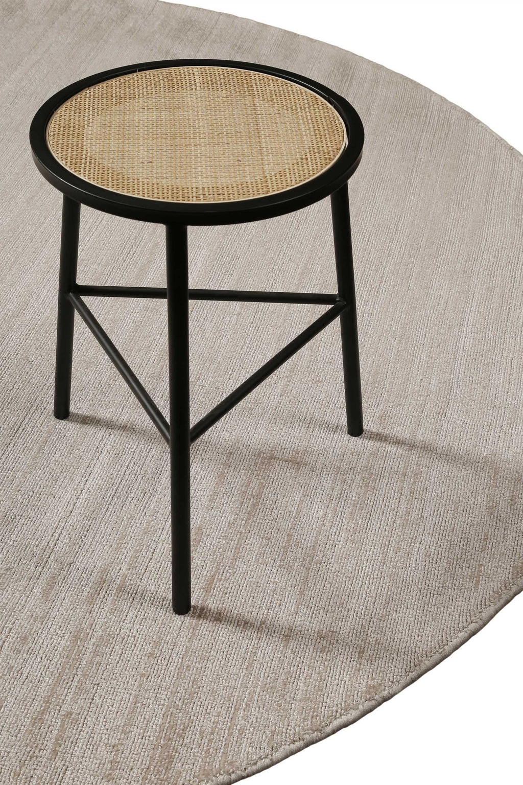 Teppich Rund Creme Beige "Emma" WECONhome Basics