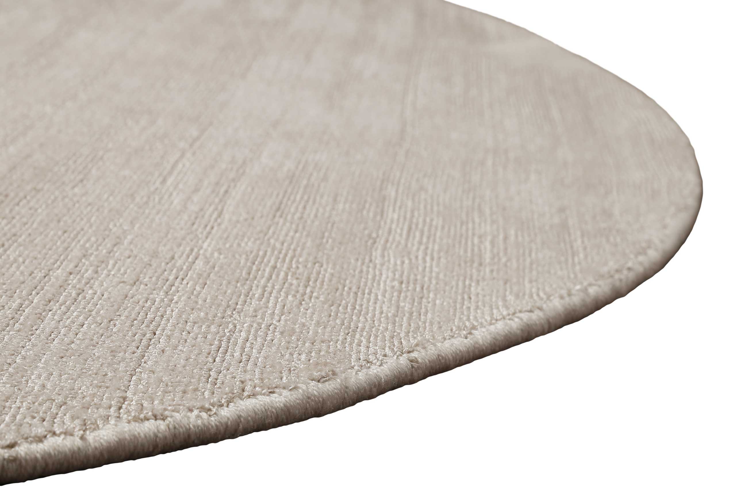 Teppich Rund Creme Beige "Emma" WECONhome Basics