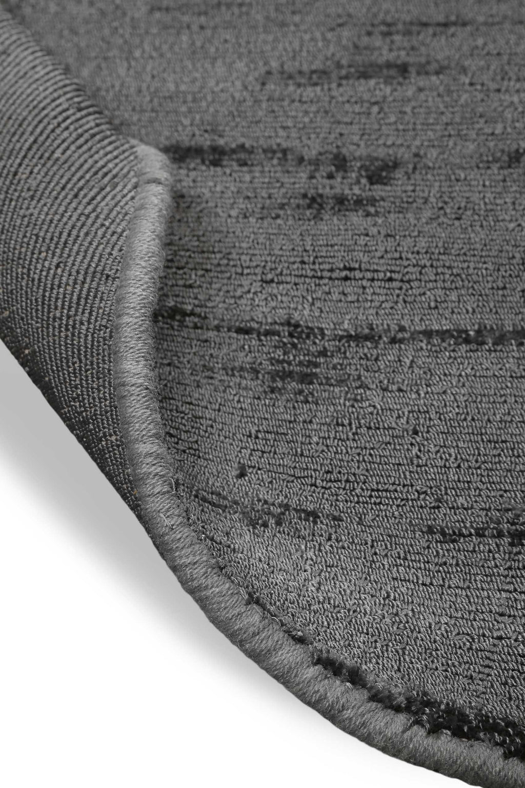 Teppich Rund Anthrazit "Emma" WECONhome Basics