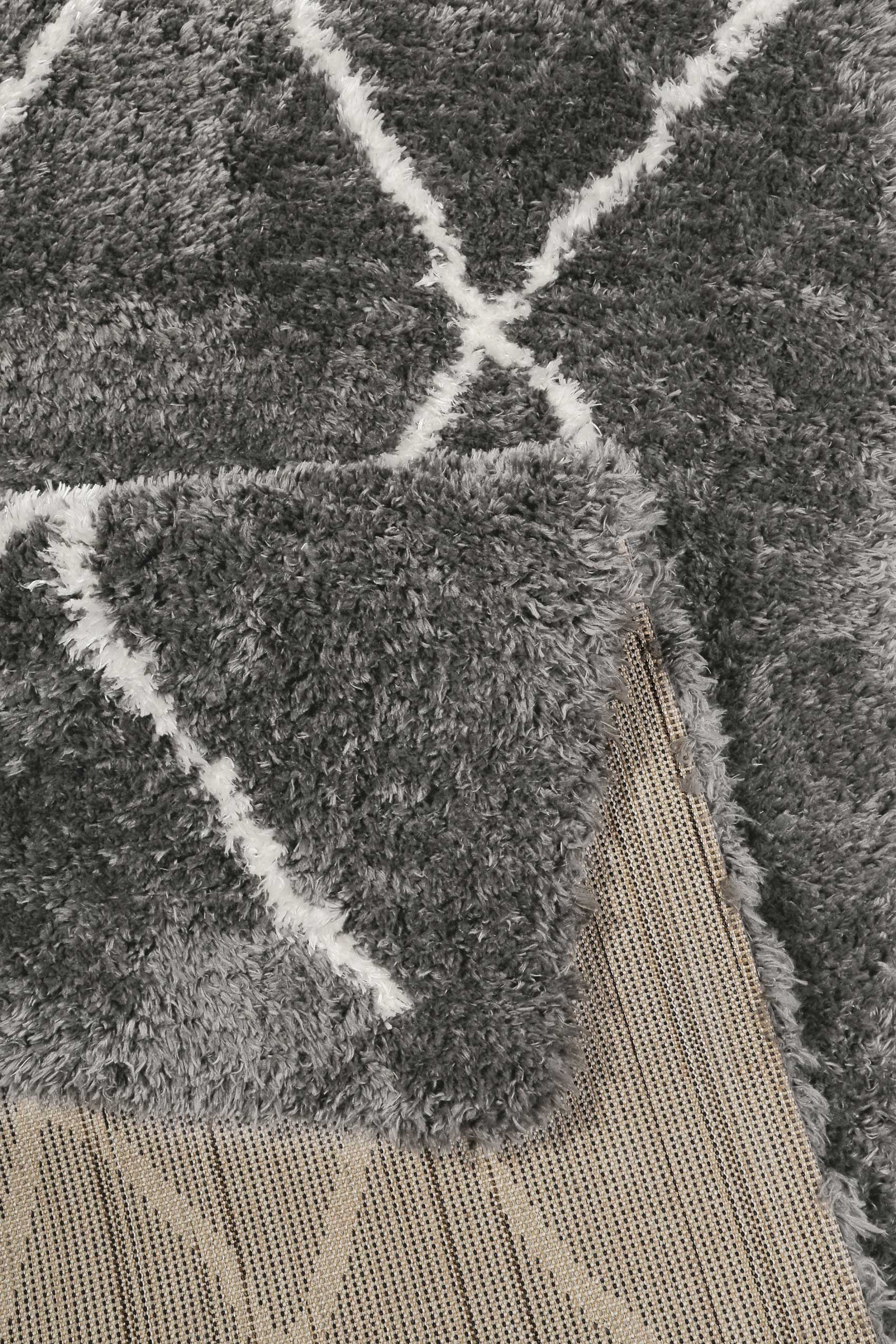 Teppich Grau sehr flauschig & kuschelig "Afella" WECONhome
