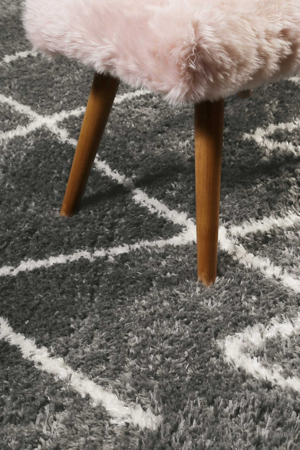 Teppich Grau sehr flauschig & kuschelig "Afella" WECONhome