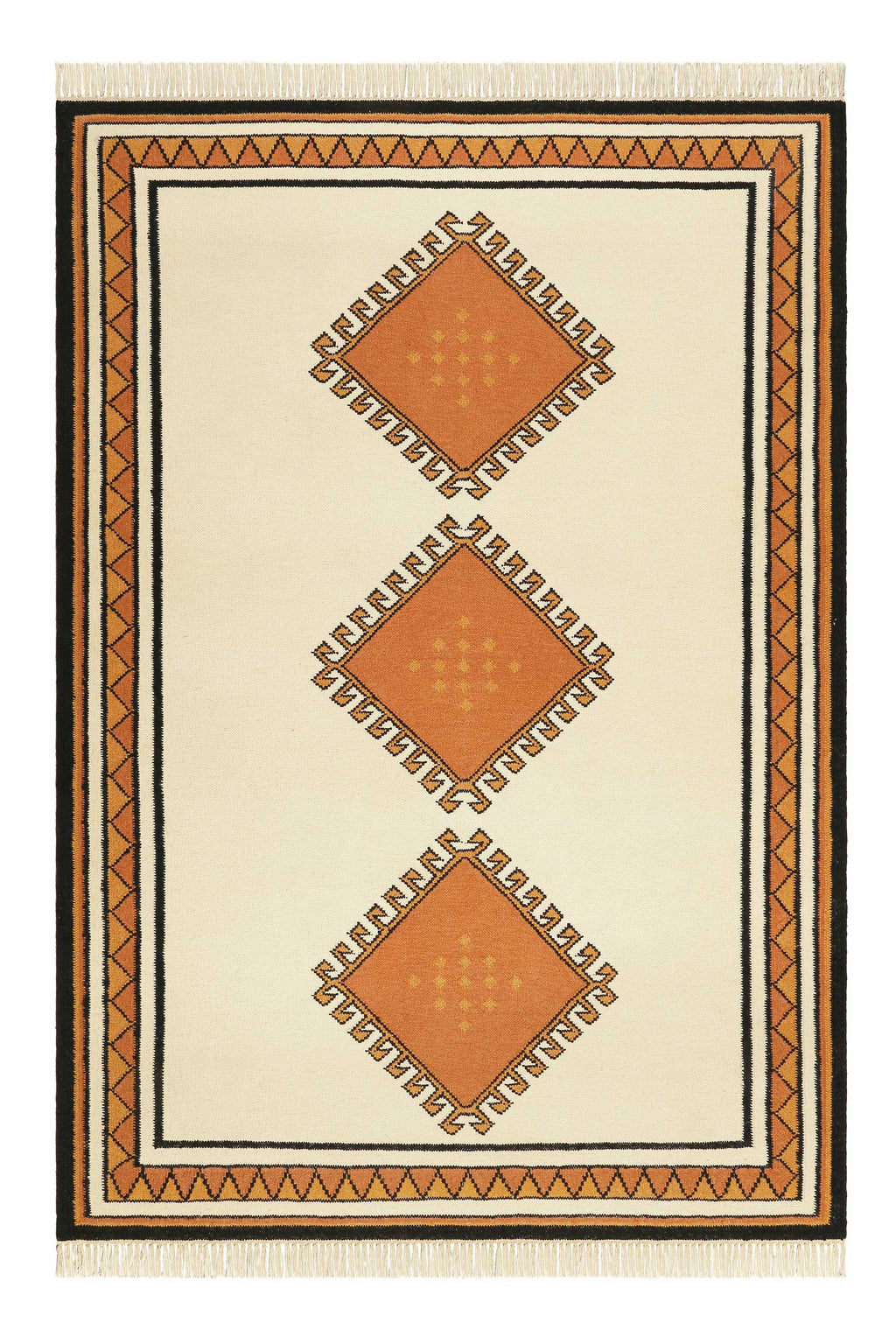 Kelim Teppich Beige Terrakotta "Afoud" WECONhome
