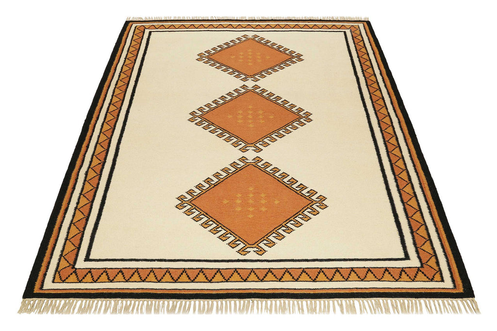 Kelim Teppich Beige Terrakotta "Afoud" WECONhome