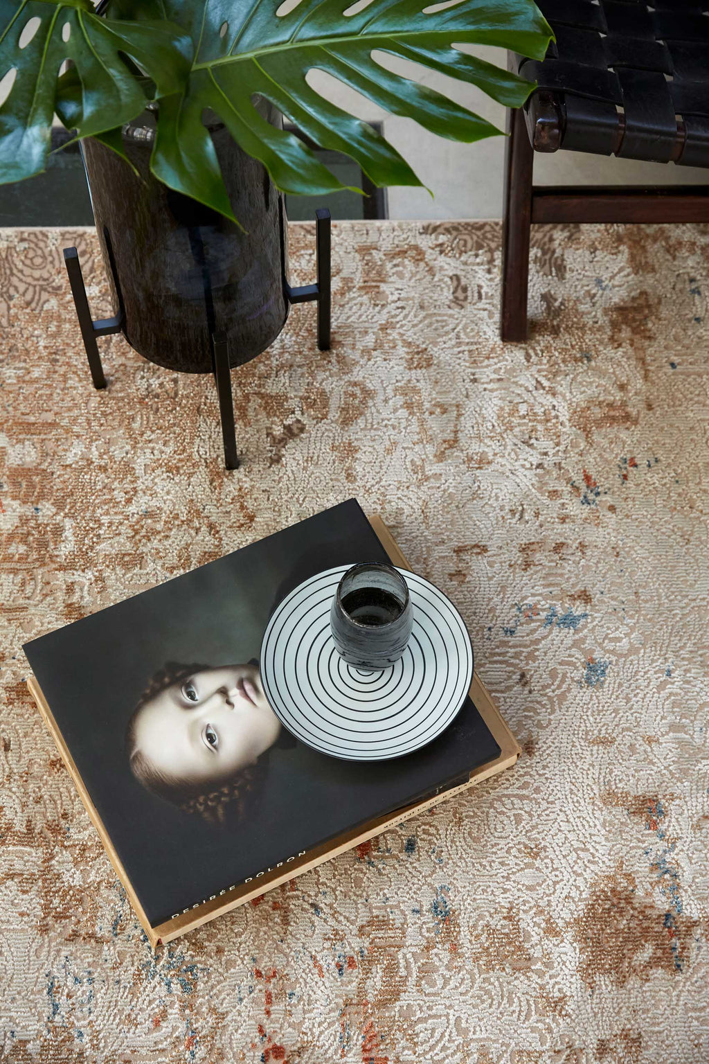Teppich Beige Sand "Baroque Vintage" WECONhome