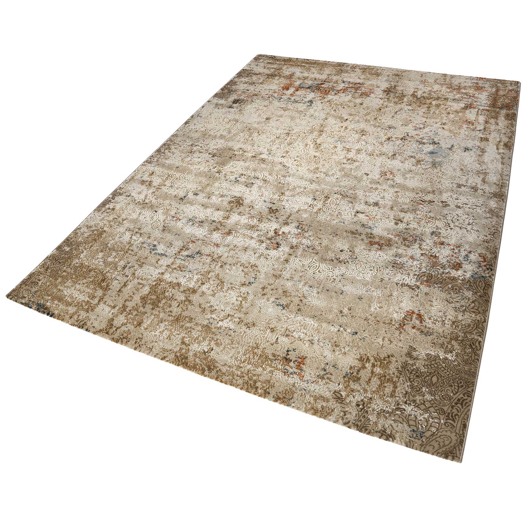 Teppich Beige Sand "Baroque Vintage" WECONhome