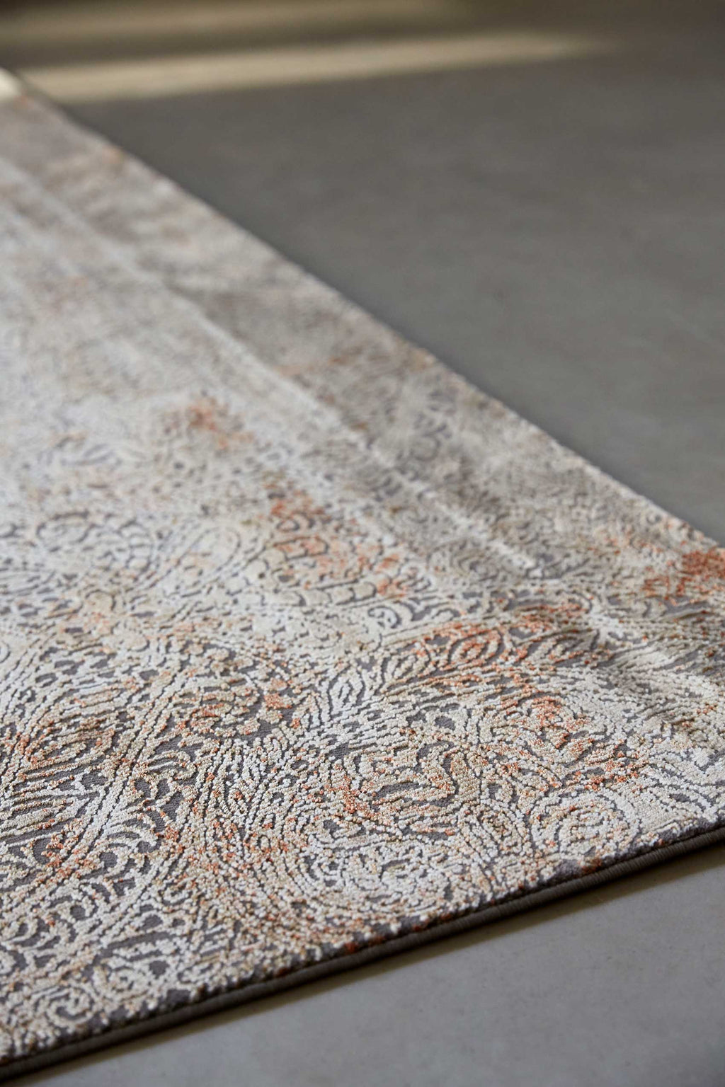 Teppich Grau "Baroque Vintage" WECONhome