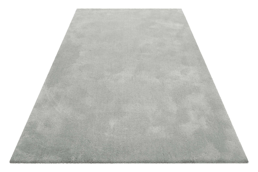 Teppich Hellgrau Hochflor "Emilia" WECONhome Basics