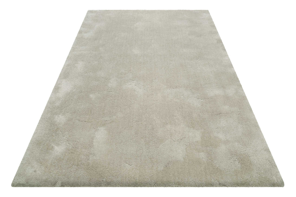 Teppich Beige Grau Hochflor "Emilia" WECONhome Basics