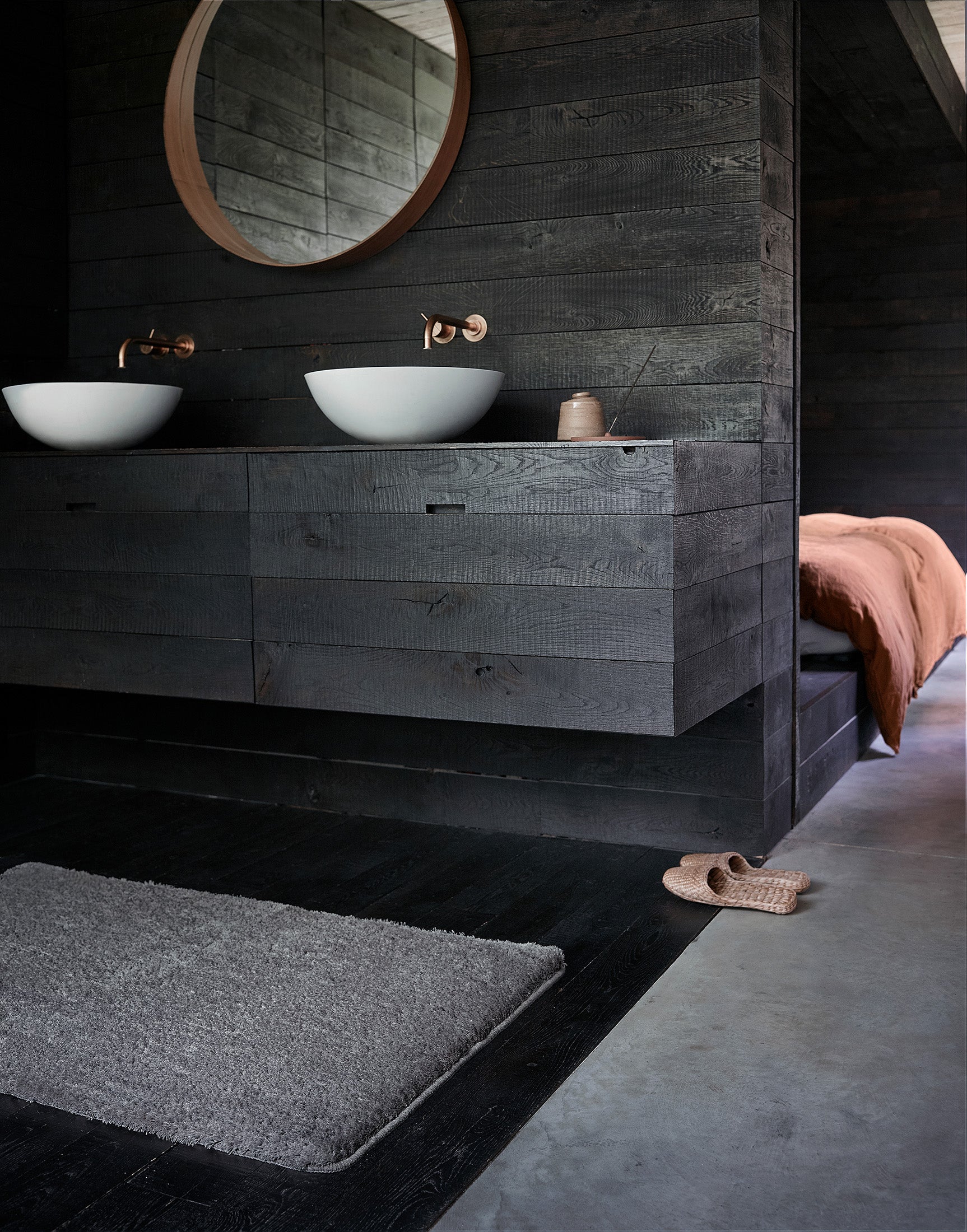 Badteppich Grau "Joris" WECONhome Basics