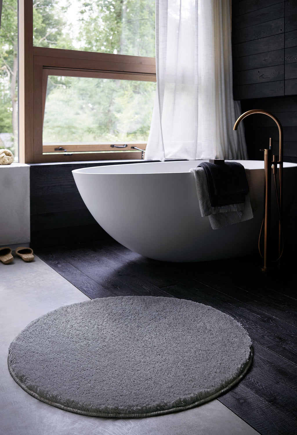 Badteppich Grau "Joris" WECONhome Basics