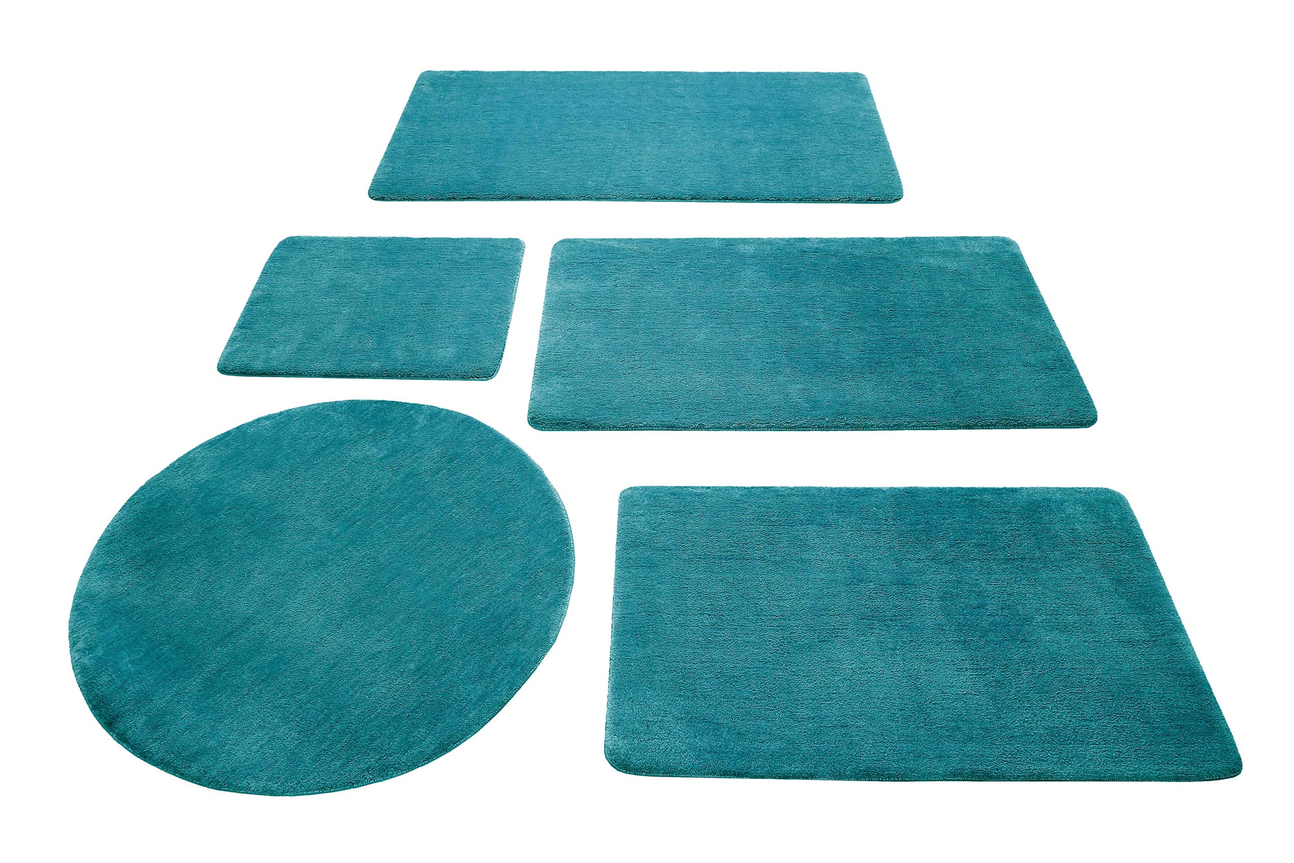 Badteppich Türkis "Joris" WECONhome Basics