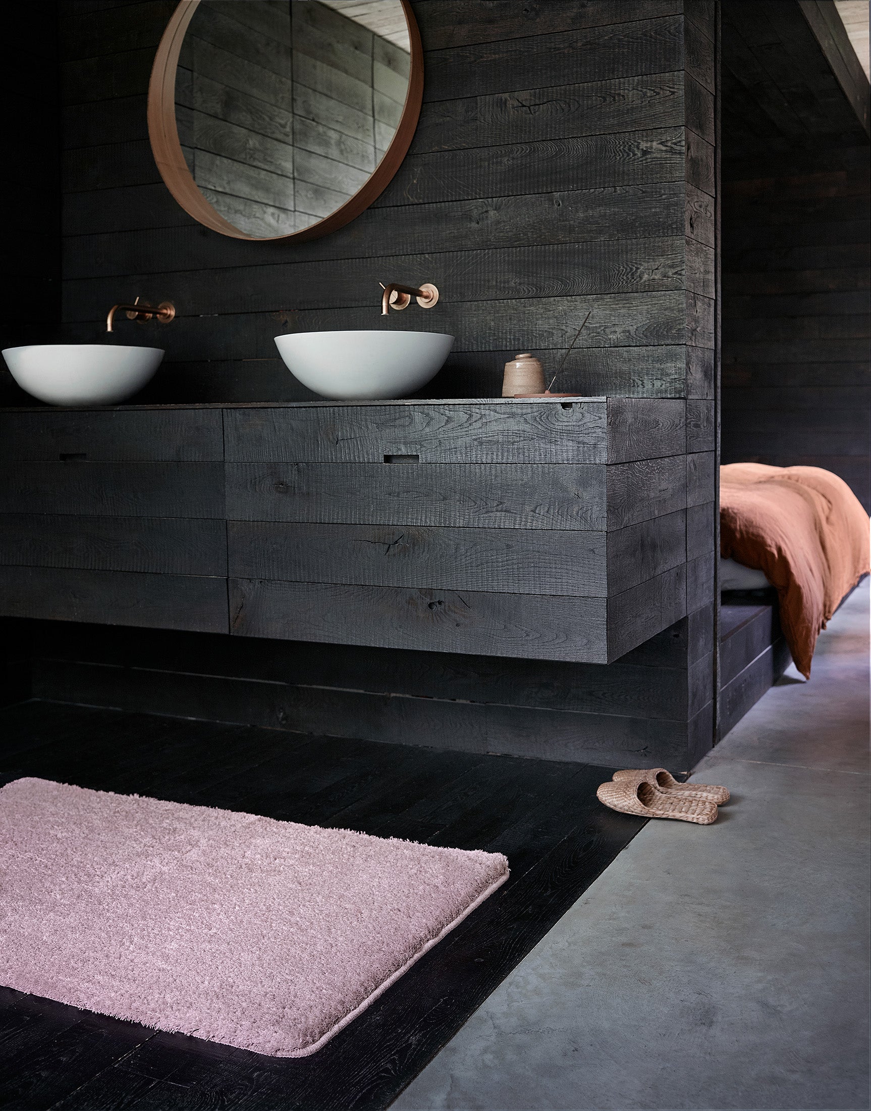 Badteppich Rosa "Joris" WECONhome Basics