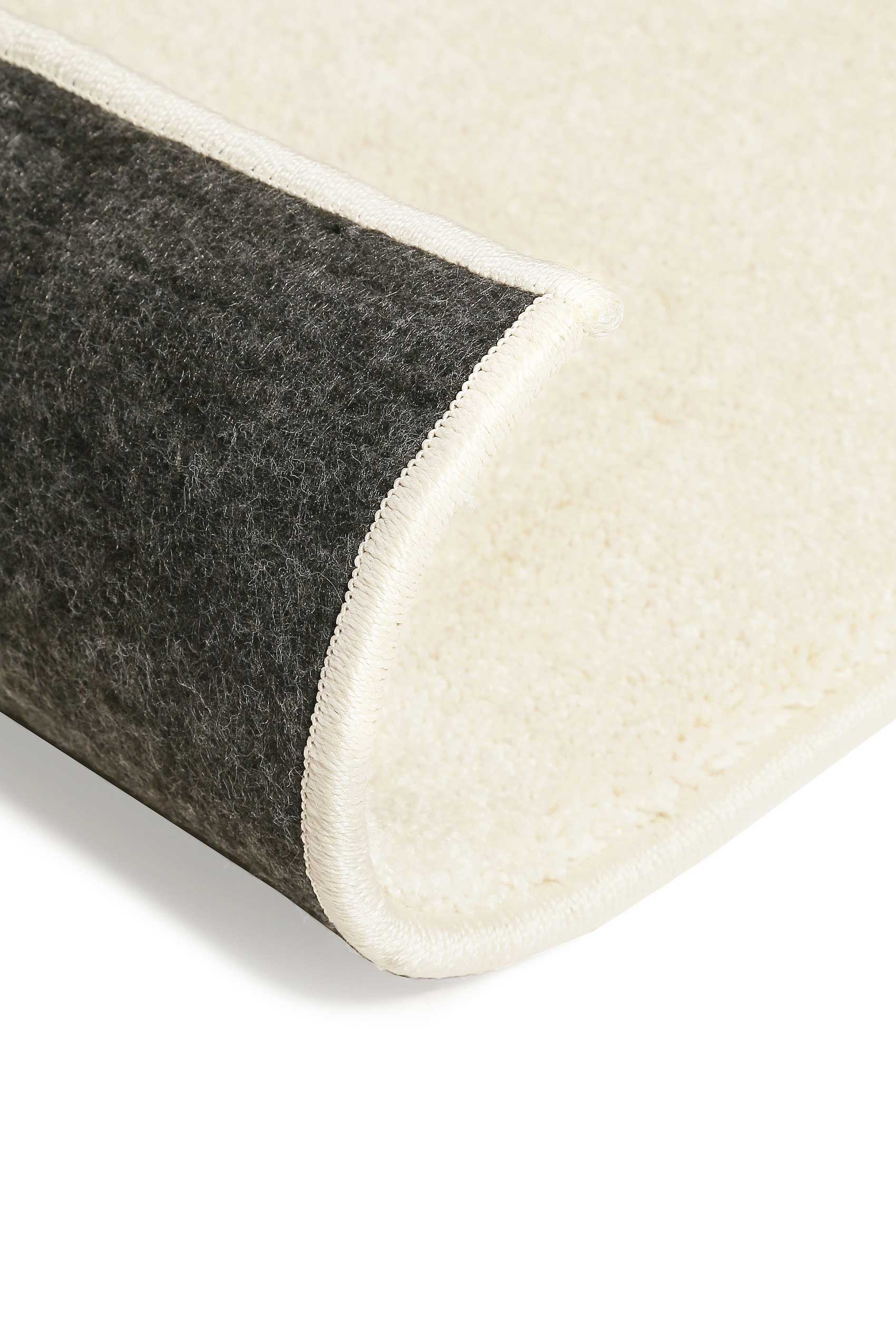 Teppich Weiß Creme Kurzflor "Lotta" WECONhome Basics