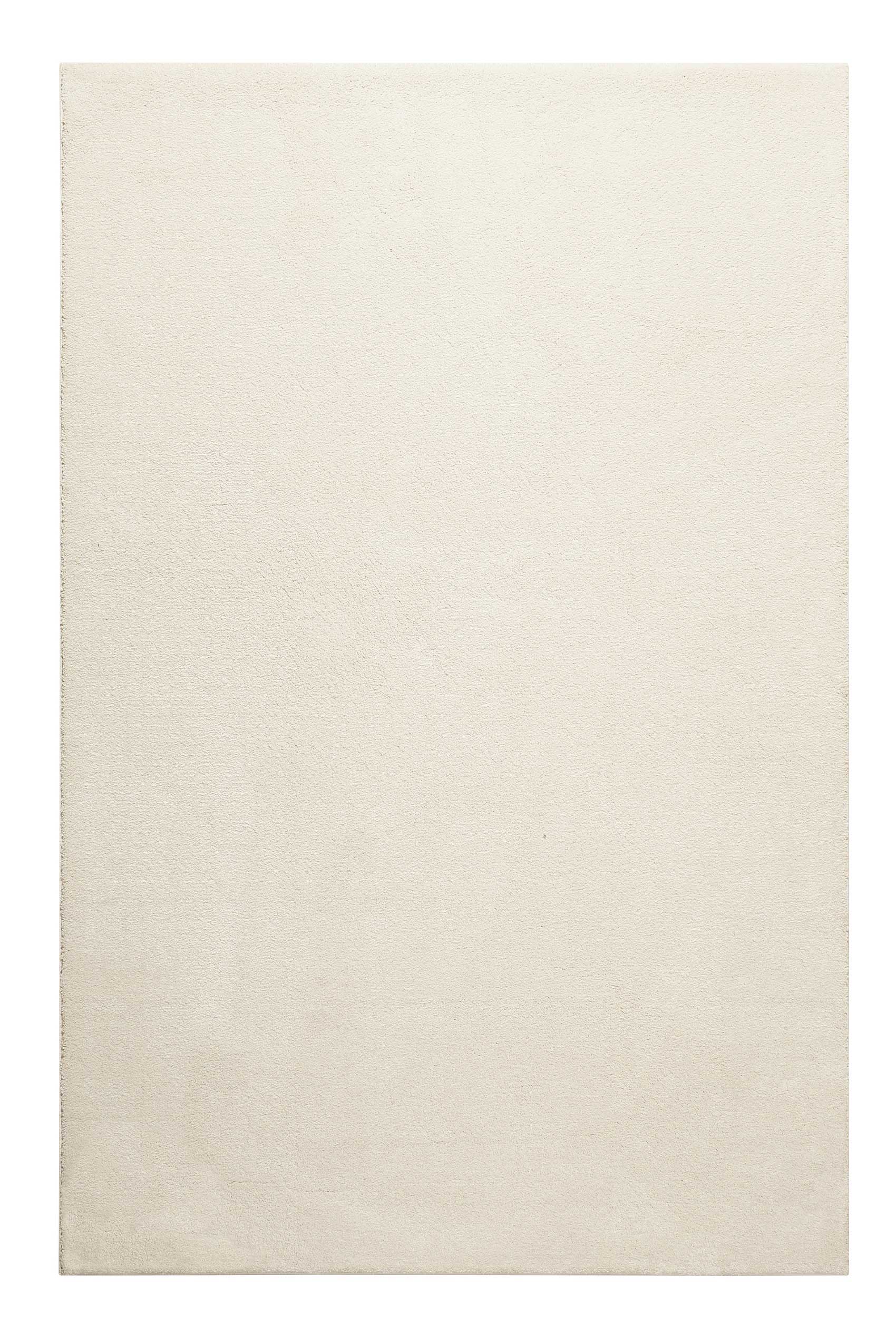 Teppich Weiß Creme Kurzflor "Lotta" WECONhome Basics