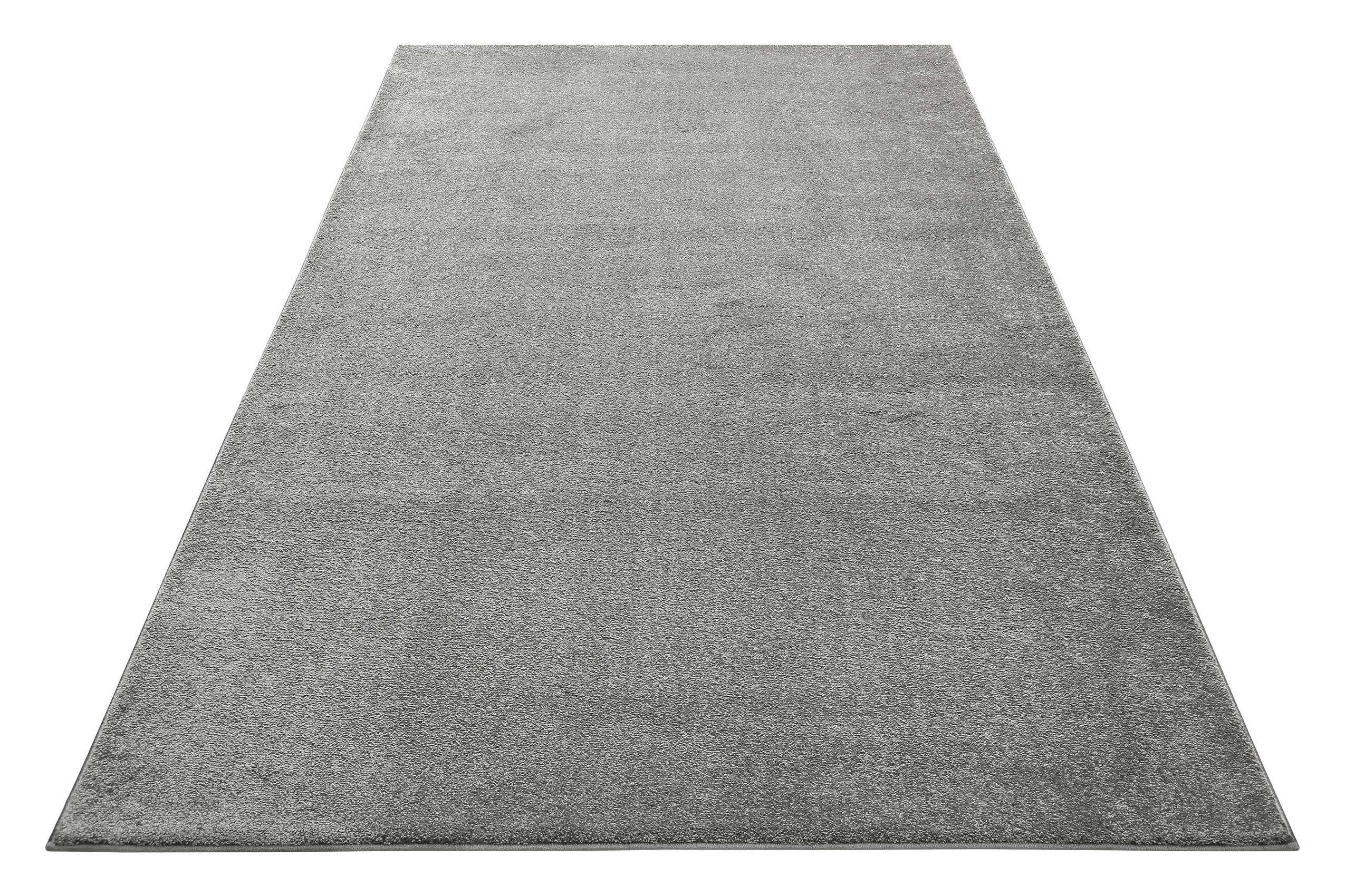 Teppich Grau Kurzflor "Lotta" WECONhome Basics