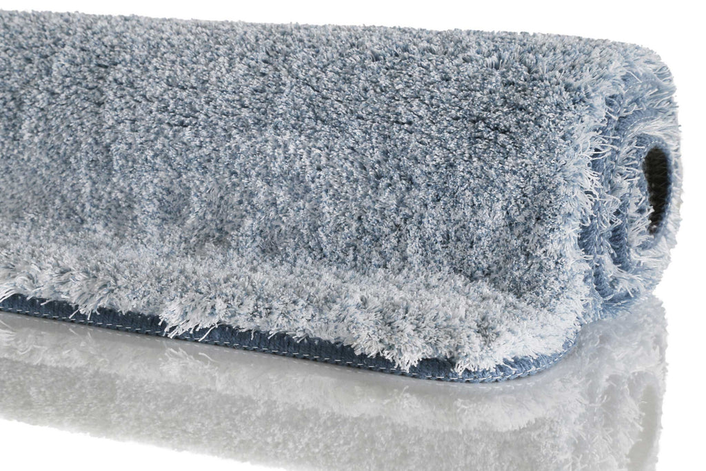 Badteppich Blau meliert "Luuk" WECONhome Basics